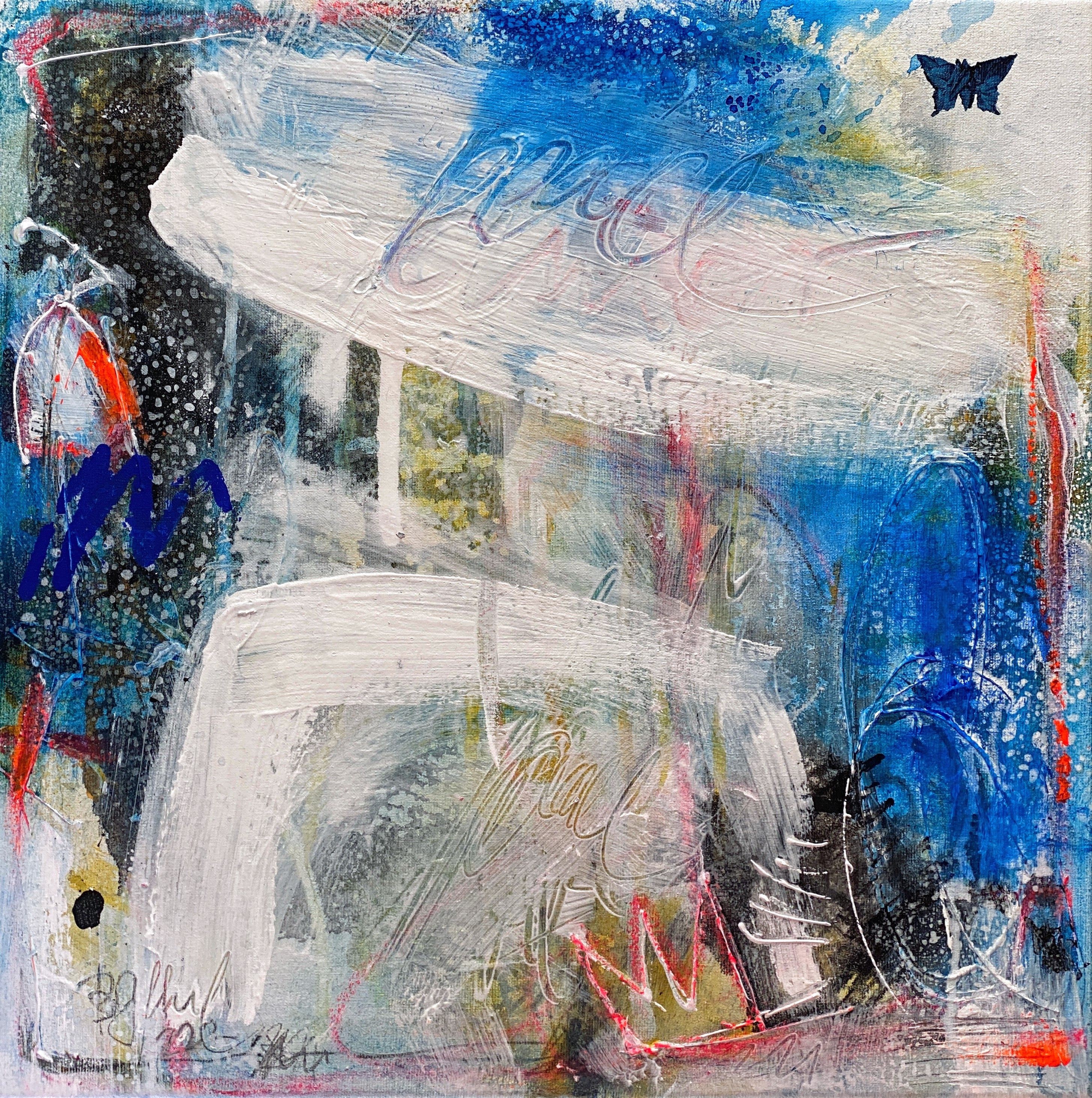 Bea Garding Schubert, Butterfly No.9 #peace Bea Garding Schubert, Butterfly No.9 #peace