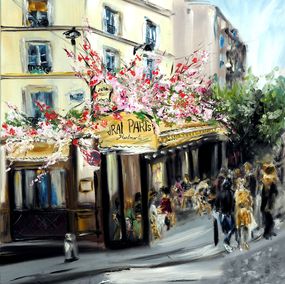 Le Vrai Paris Cafe, Montmarte, Ruslana Levandovska