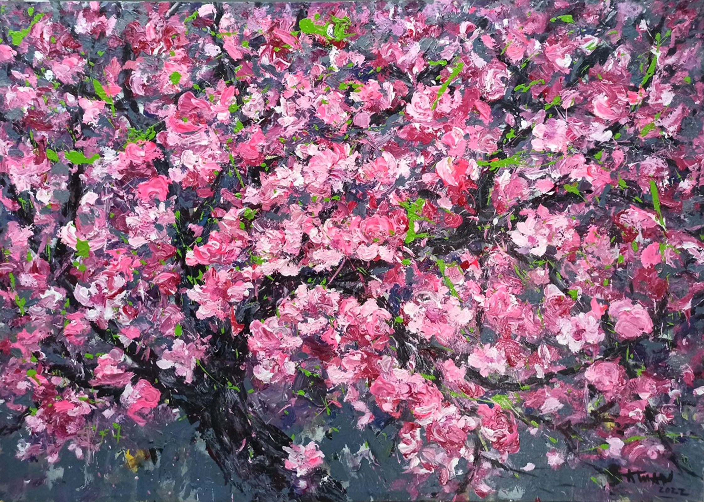 Le anh Tuan, Peach blossom in Spring Le anh Tuan, Peach blossom in Spring