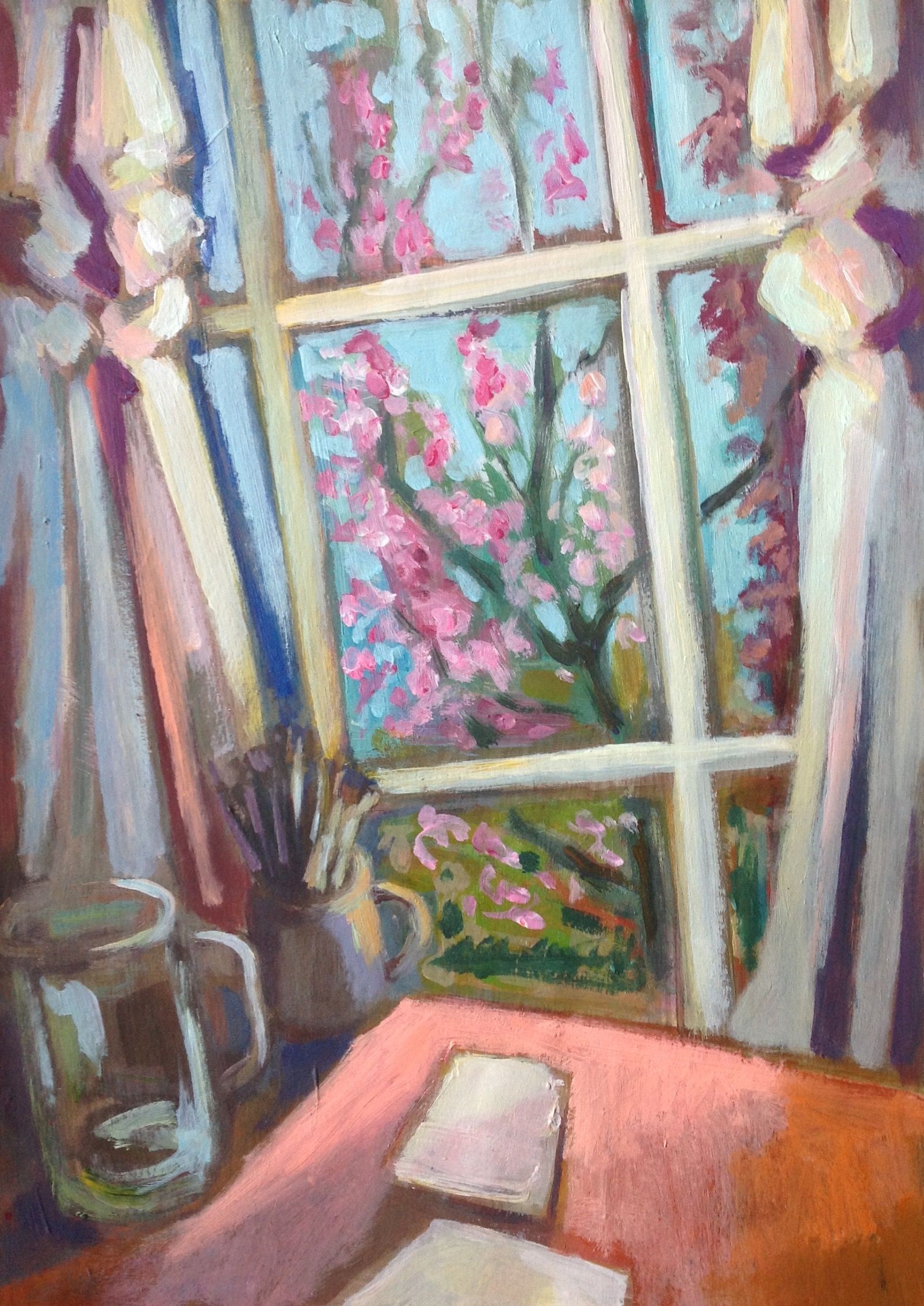 Anyck Alvarez Kerloch, View from Window #1 Anyck Alvarez Kerloch, View from Window #1