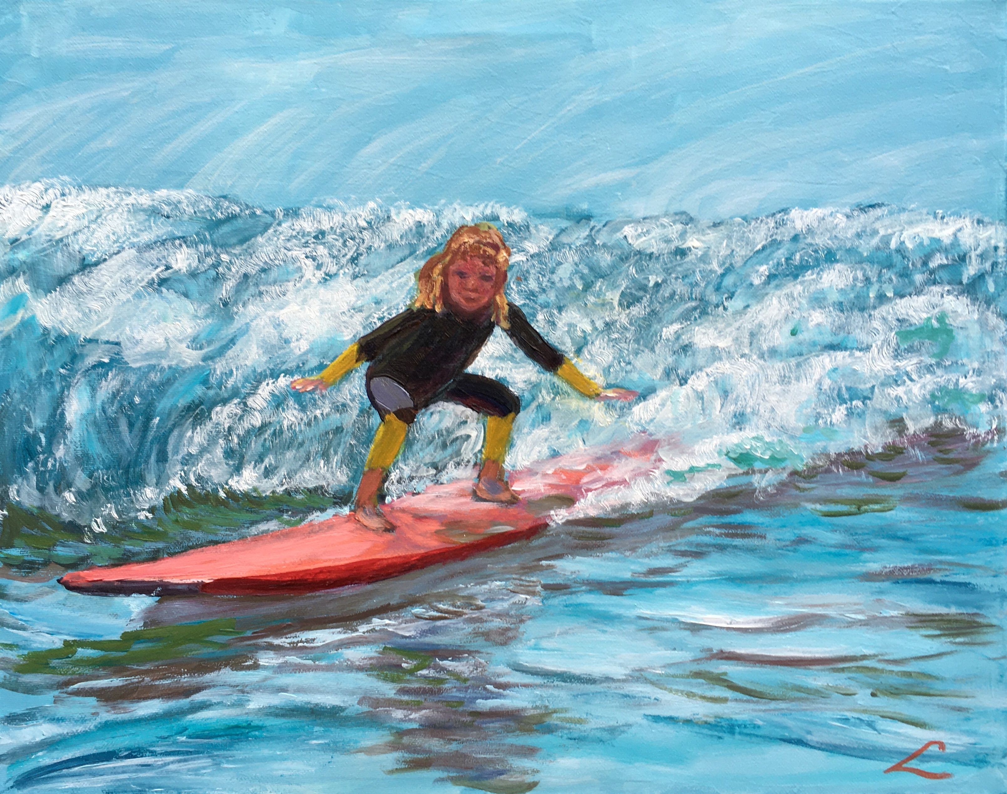 Elena Sokolova, Young surfer Elena Sokolova, Young surfer
