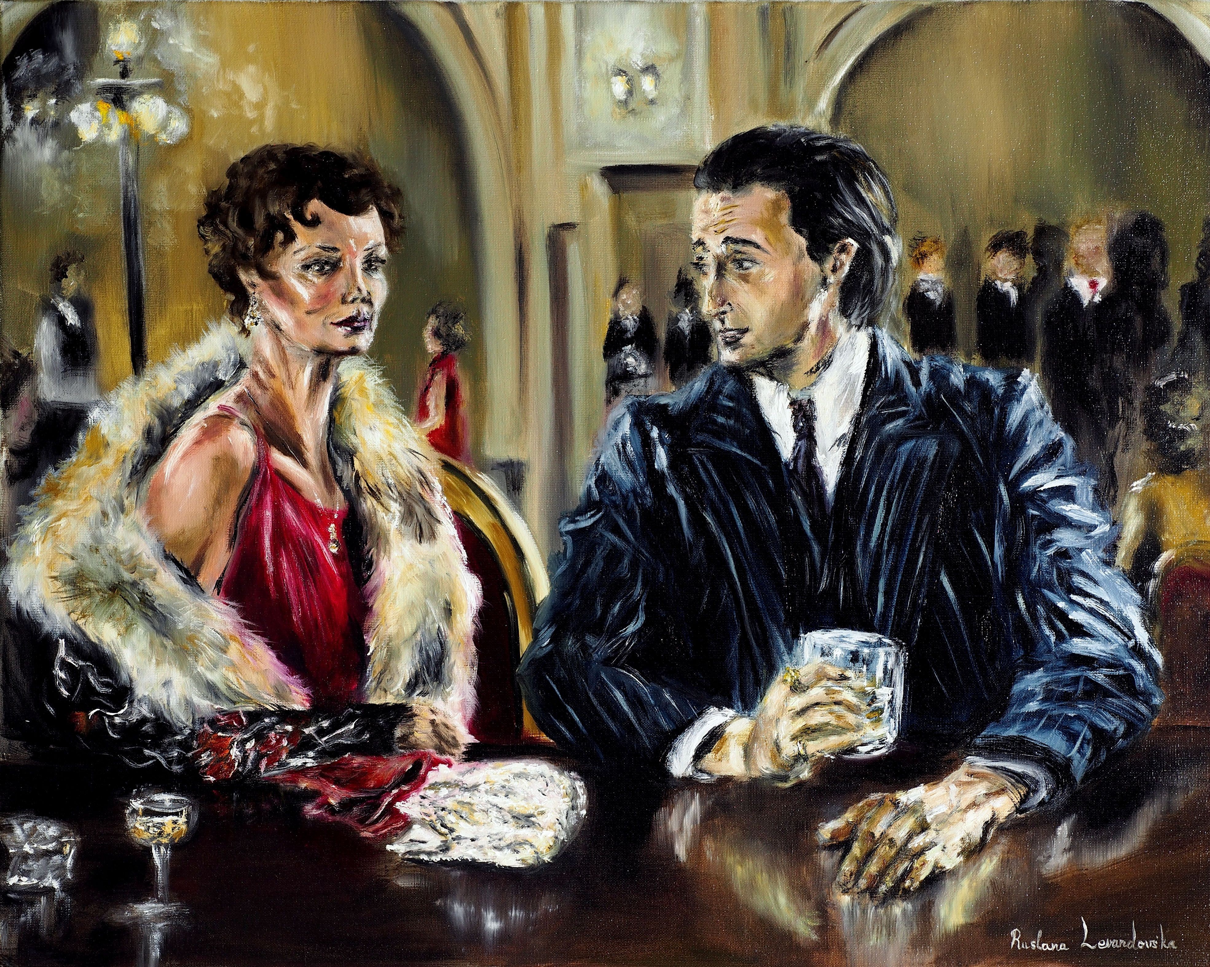 Ruslana Levandovska, Evening at the Bar Ruslana Levandovska, Evening at the Bar