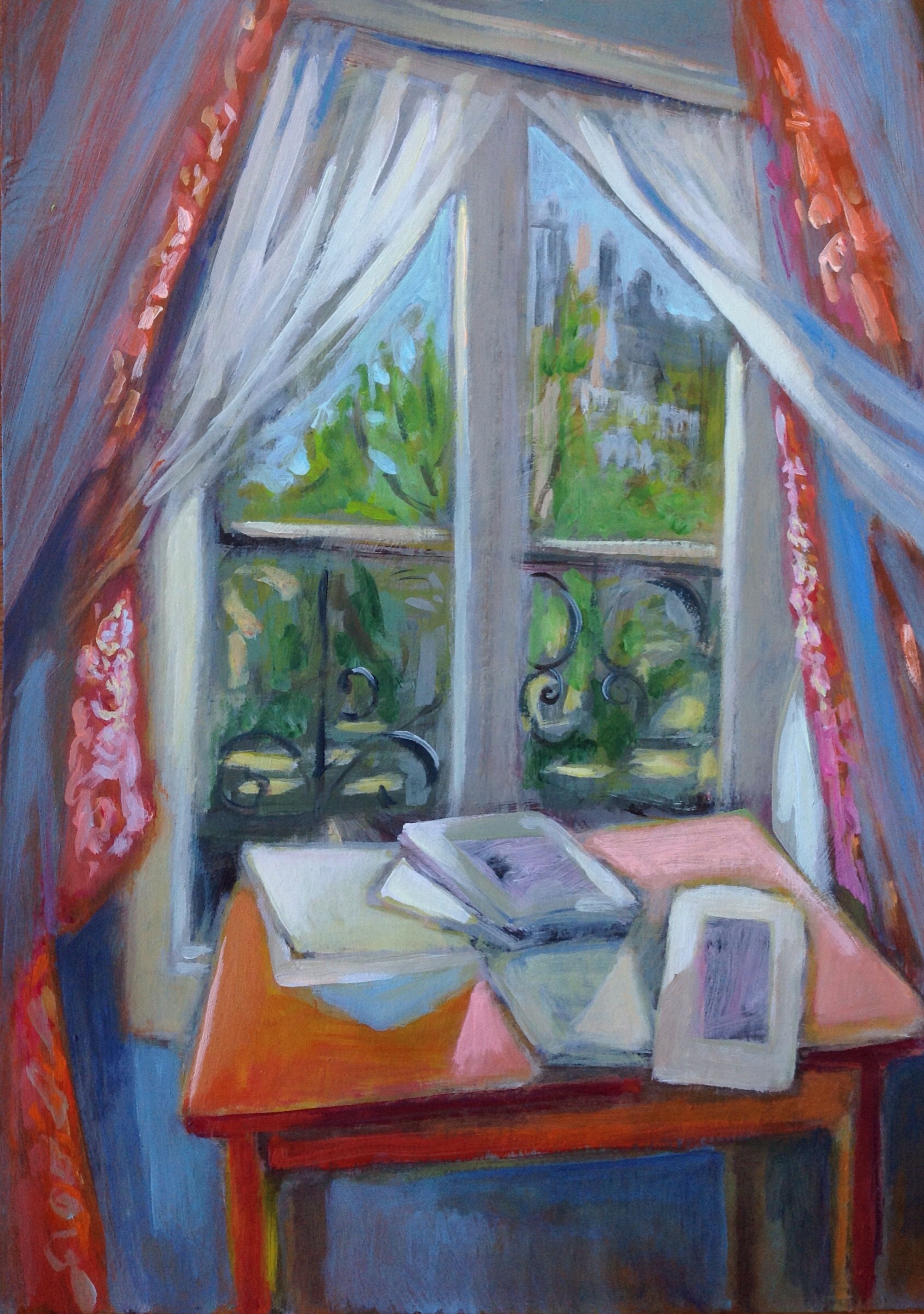 Anyck Alvarez Kerloch, View from Window Anyck Alvarez Kerloch, View from Window