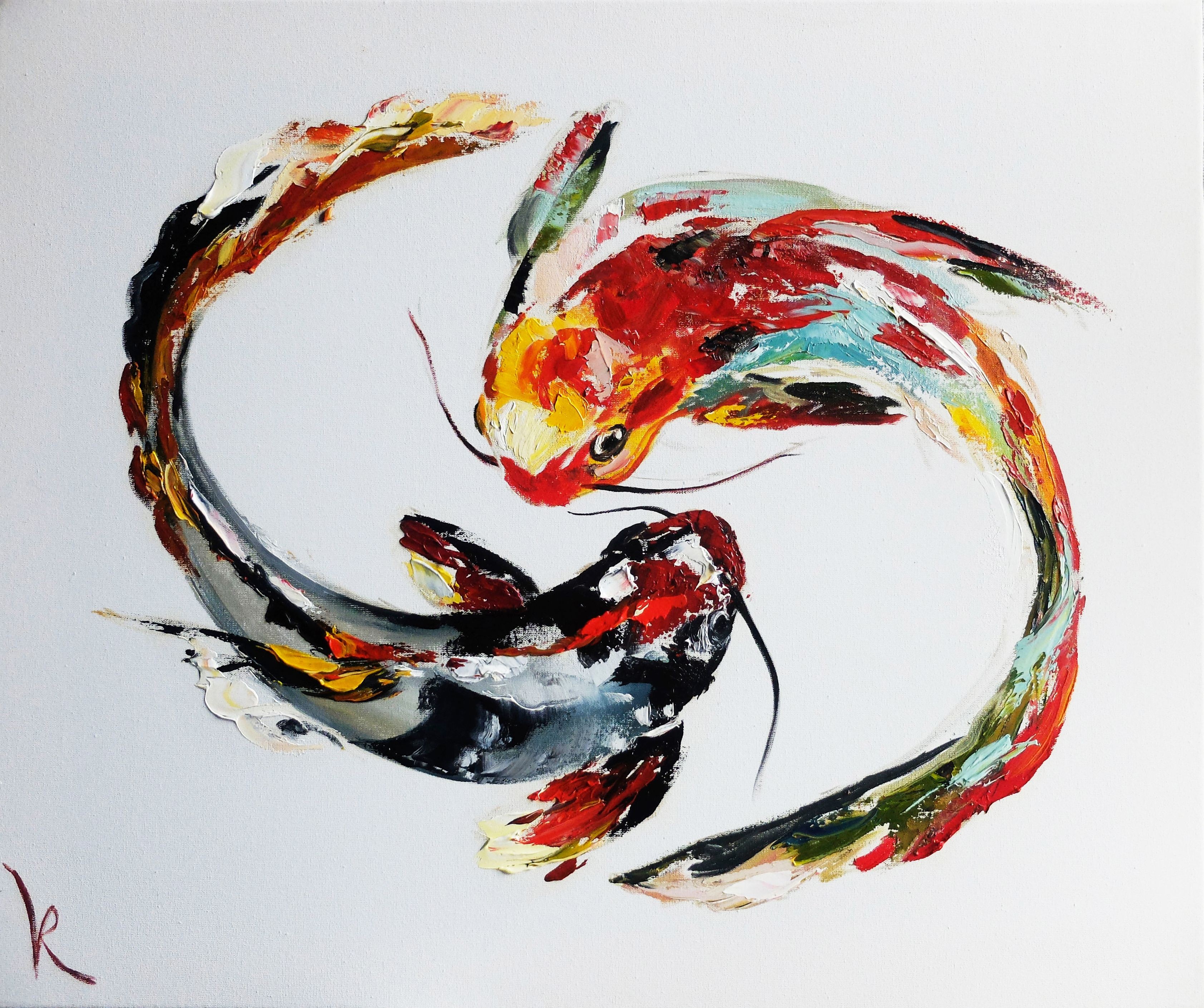 Valeria Radzievska, Two Fishes Valeria Radzievska, Two Fishes