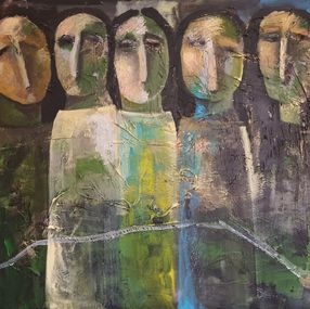 Painting, Women's Life Road, Liana Asatryan