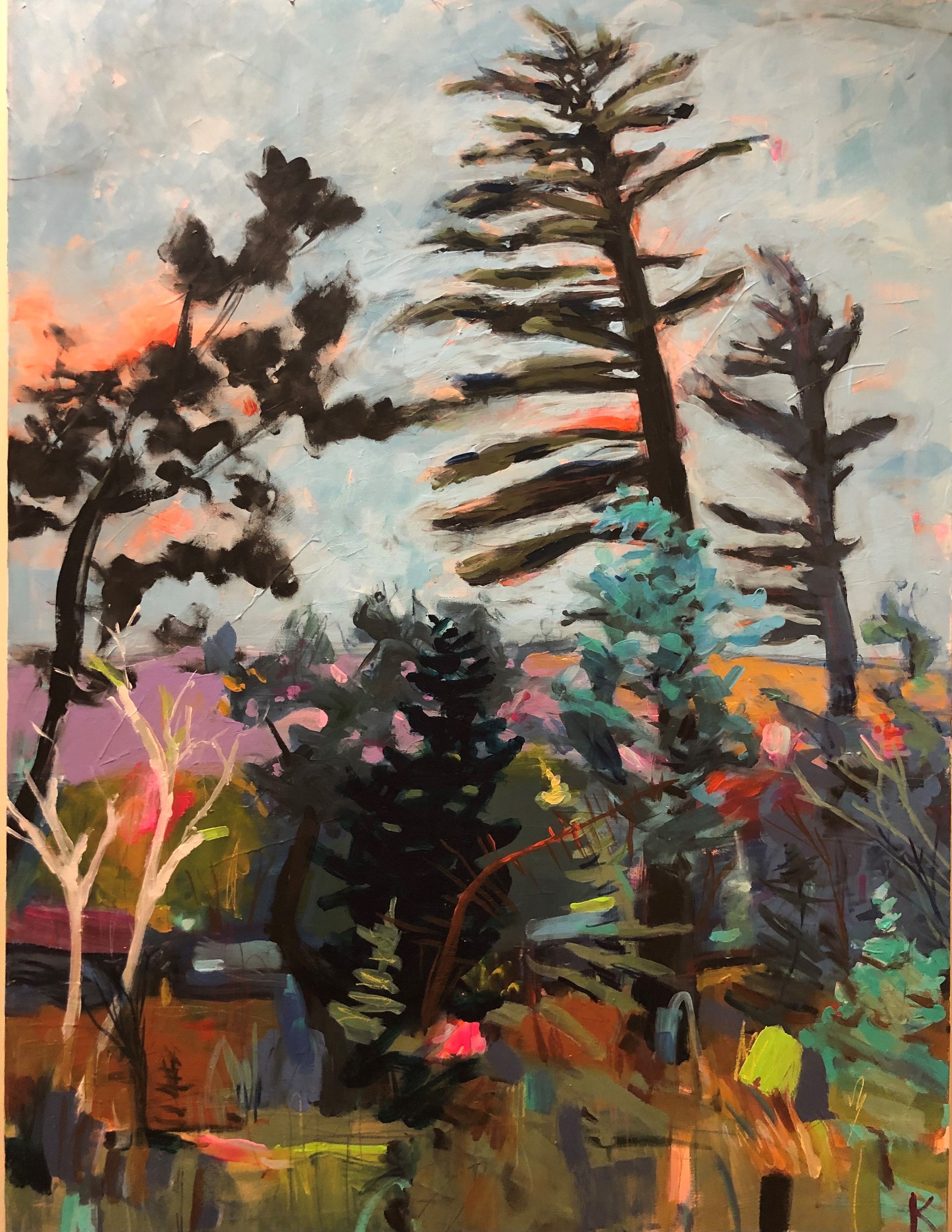 Rebecca Klementovich, Pines in the Twilight World Rebecca Klementovich, Pines in the Twilight World