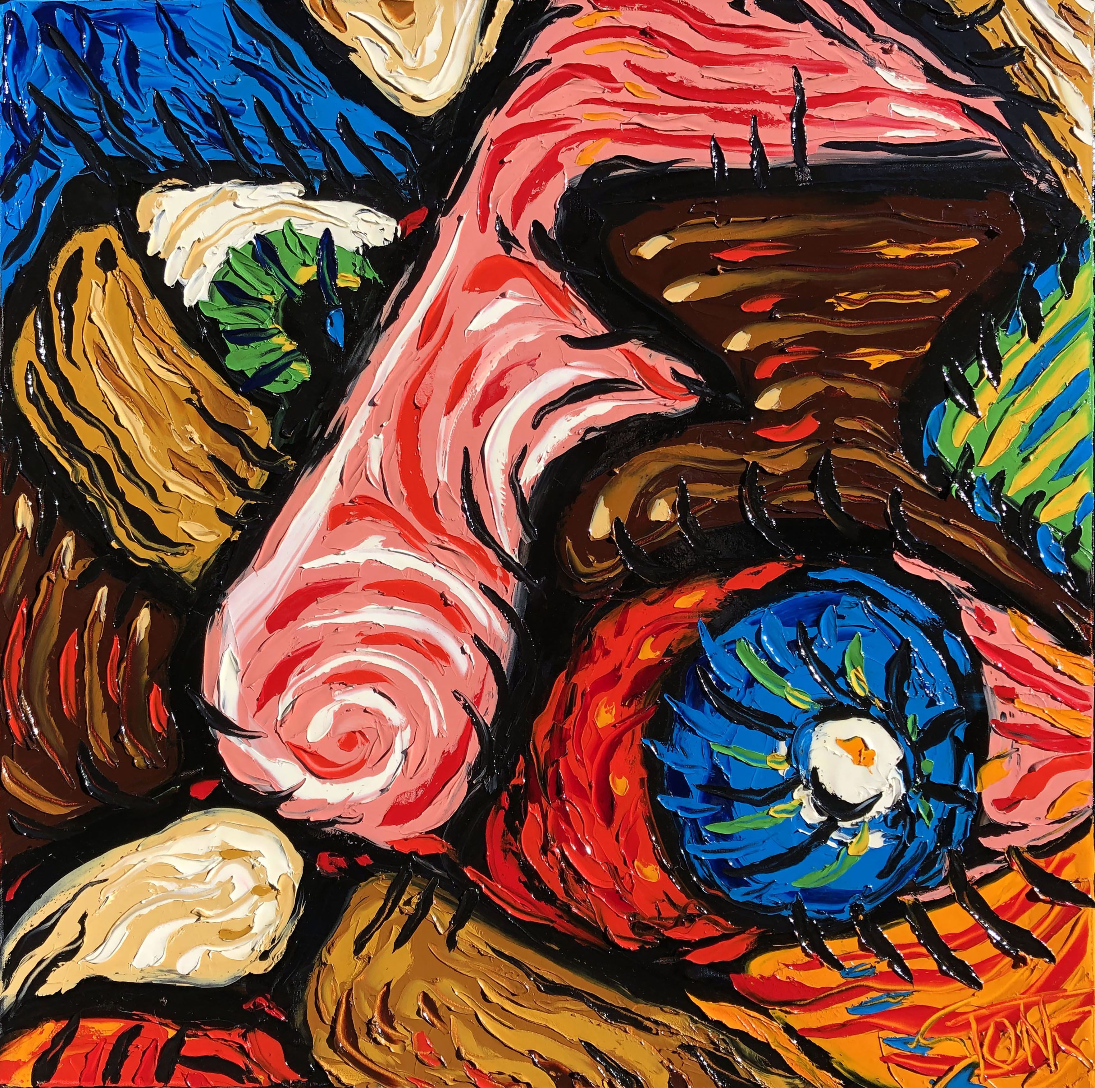 Bill Stone, Splattered Bill Stone, Splattered