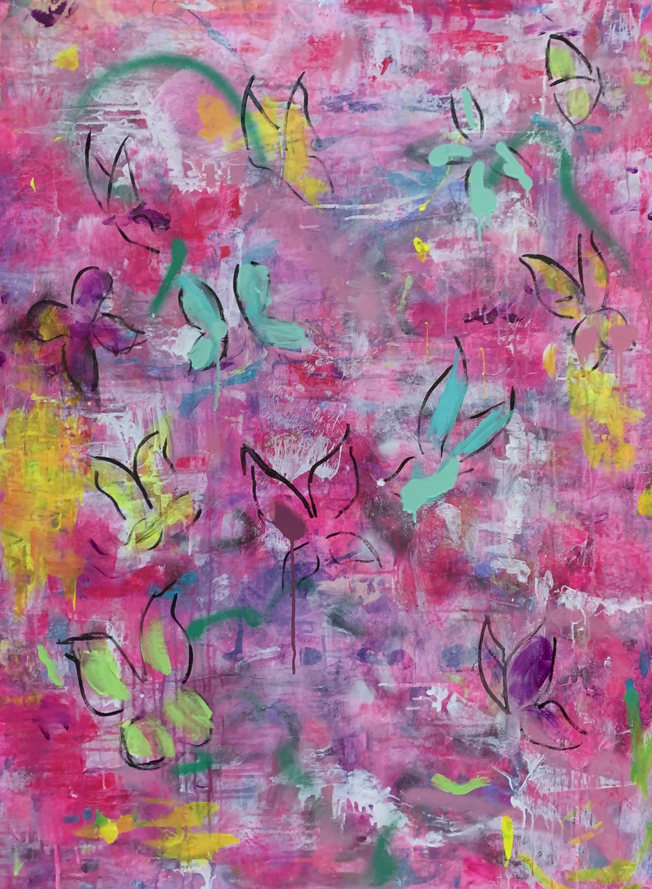 Sarah Boisvert, Abstract Butterflies Sarah Boisvert, Abstract Butterflies