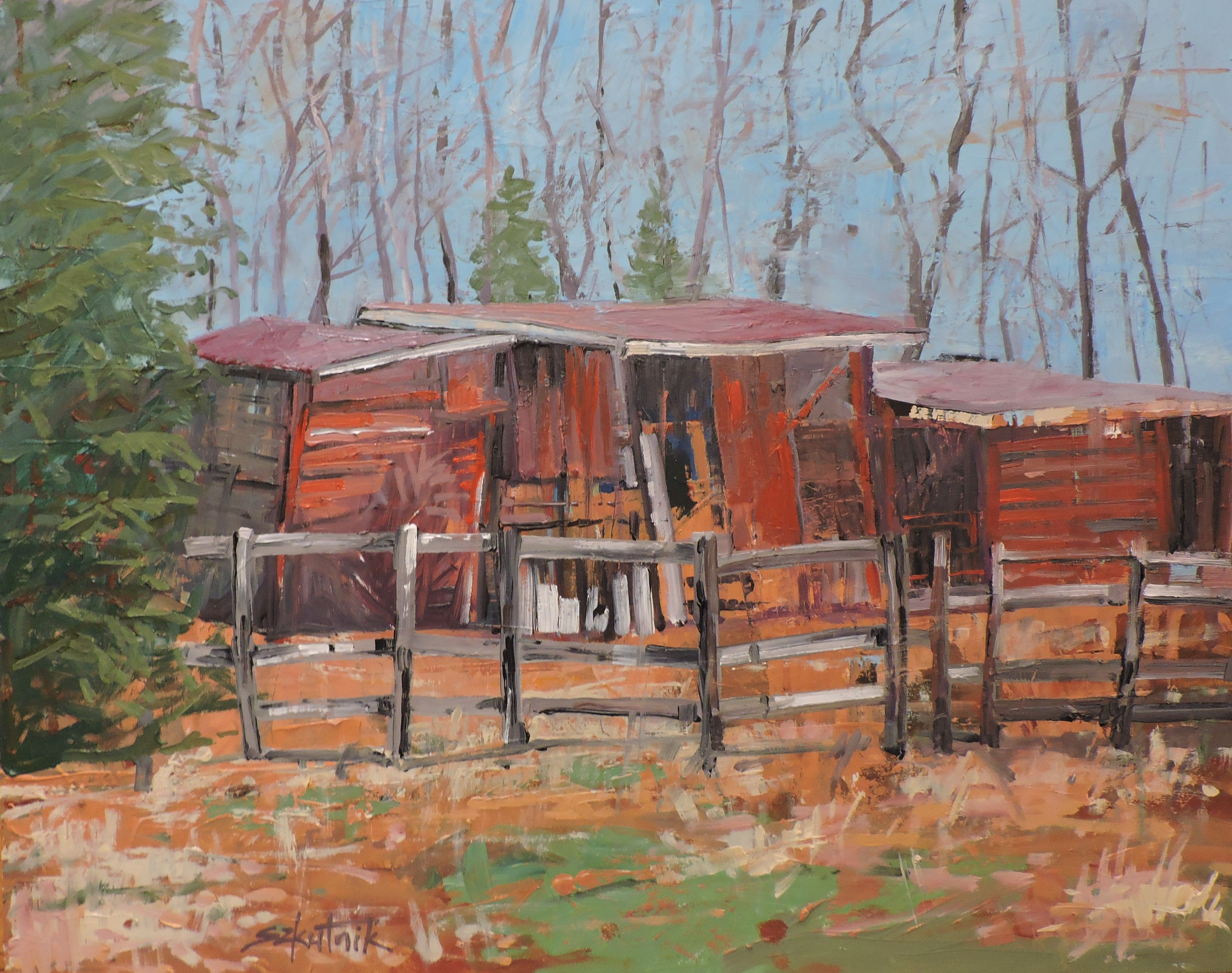 Richard Szkutnik, Three Sheds Richard Szkutnik, Three Sheds
