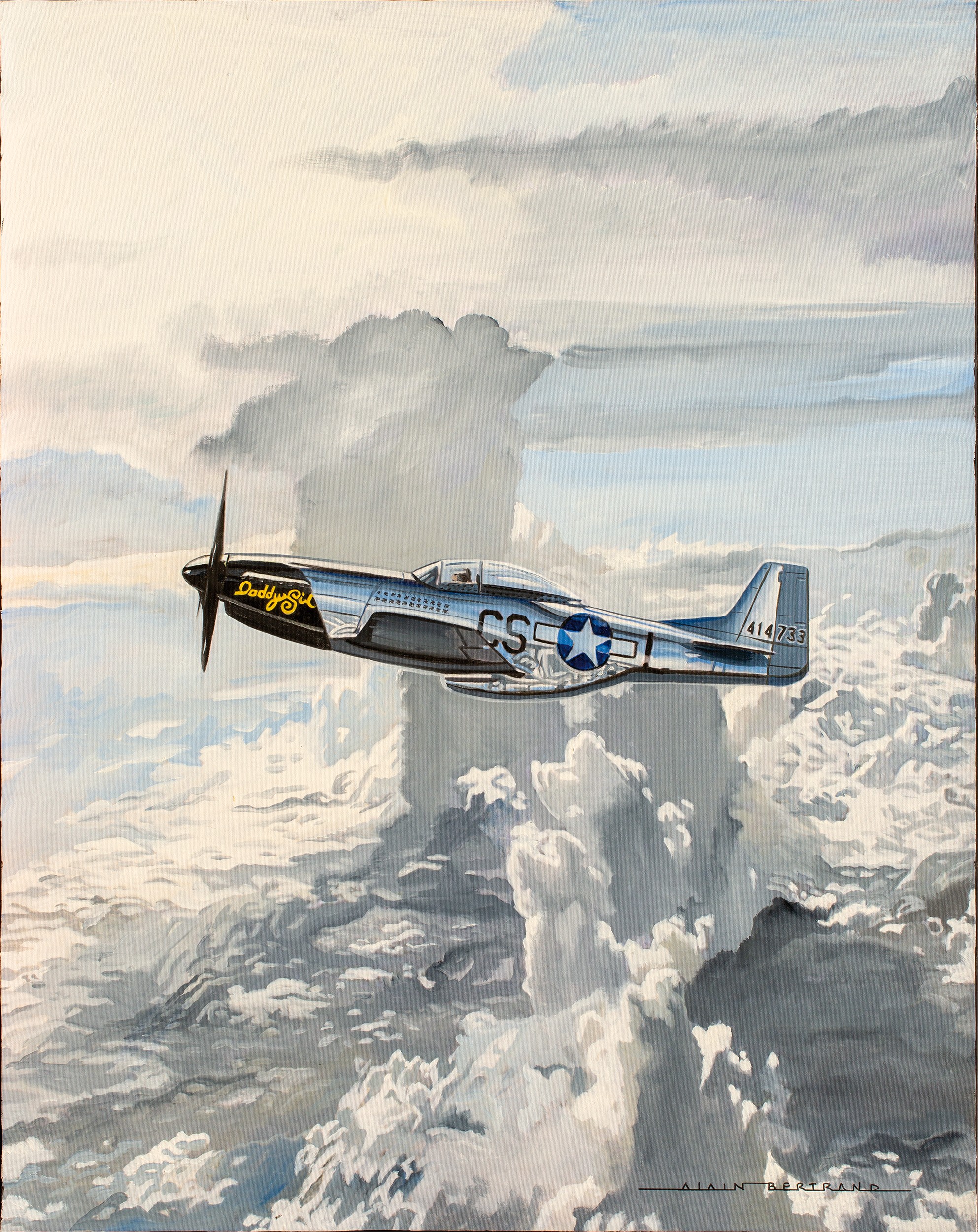 Alain Bertrand, Mustang P51 Alain Bertrand, Mustang P51