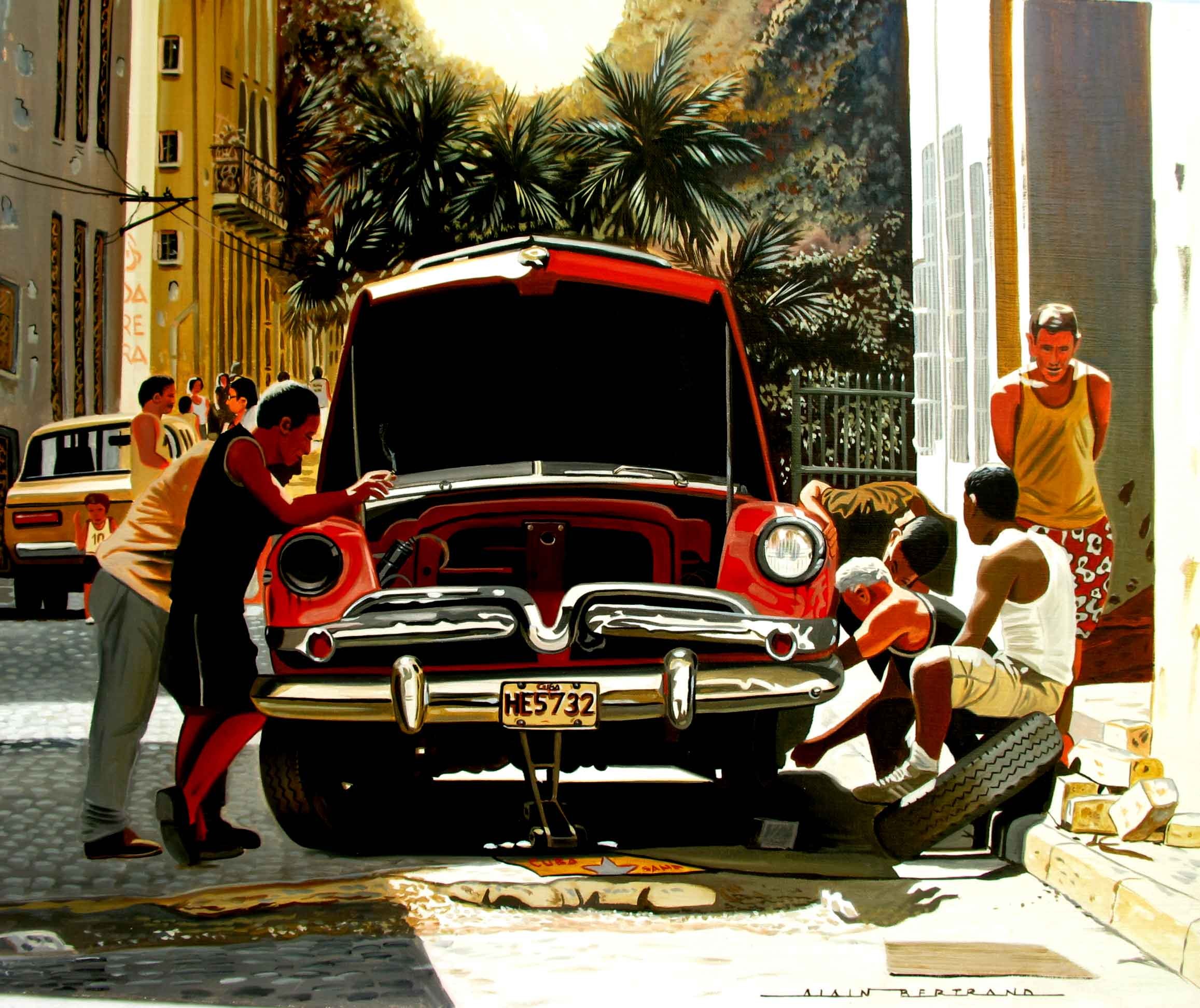 Alain Bertrand, Street Mechanic Cuba Alain Bertrand, Street Mechanic Cuba