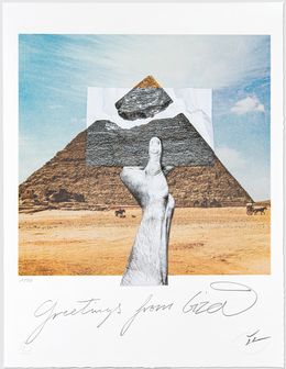 Drucke, Trompe l'oeil, Greetings From Giza, JR