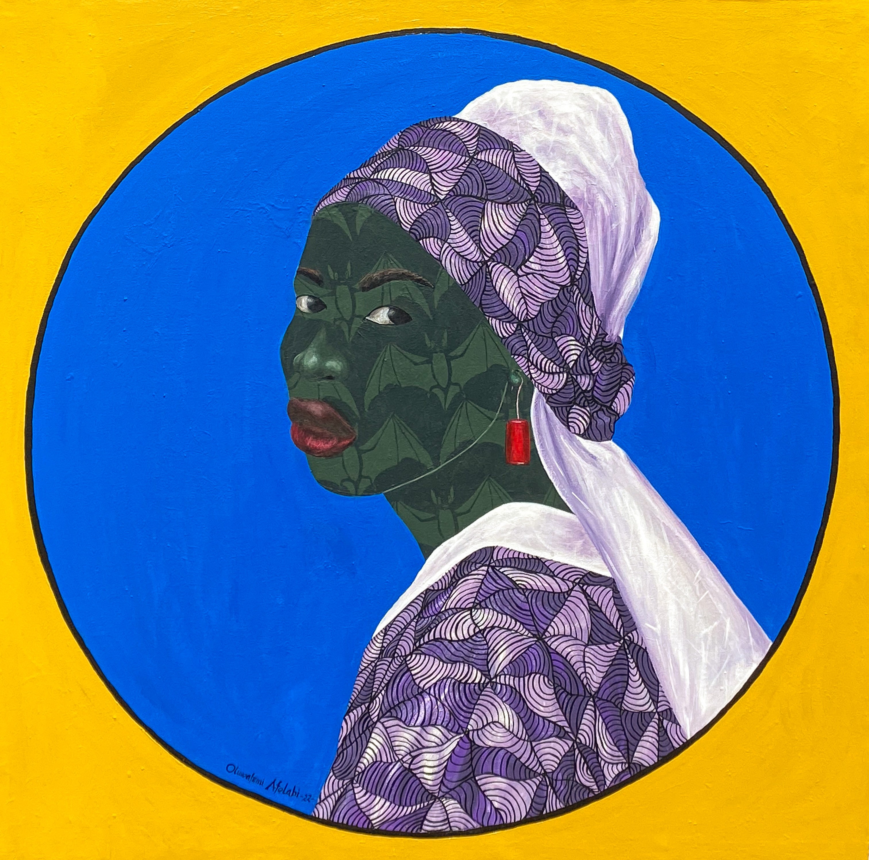 Oluwafemi Afolabi, Girl With A Pearl Earring Oluwafemi Afolabi, Girl With A Pearl Earring