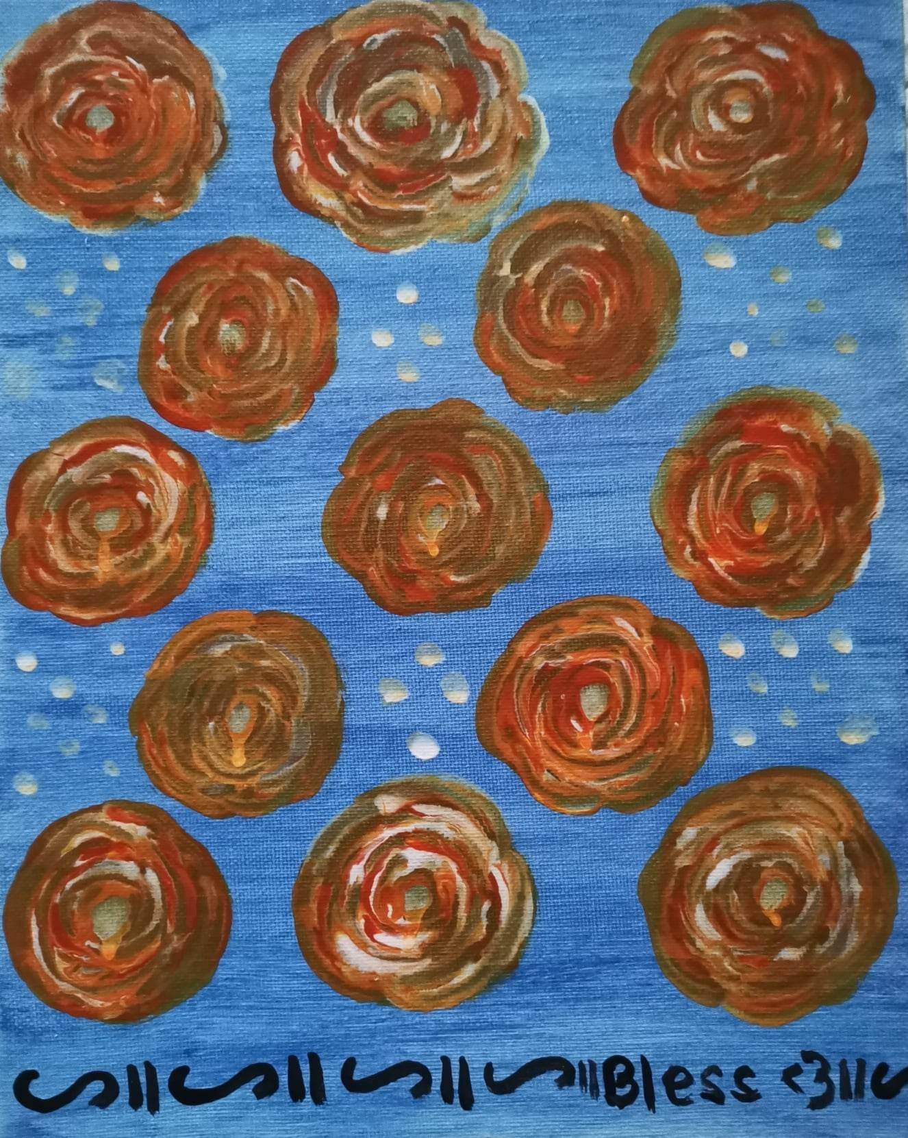 Bless Parco Rodriguez, Vibrant Orange Roses Bless Parco Rodriguez, Vibrant Orange Roses