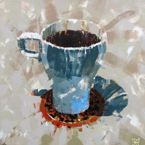 Pintura, Coffee time, Rudyard Heaton