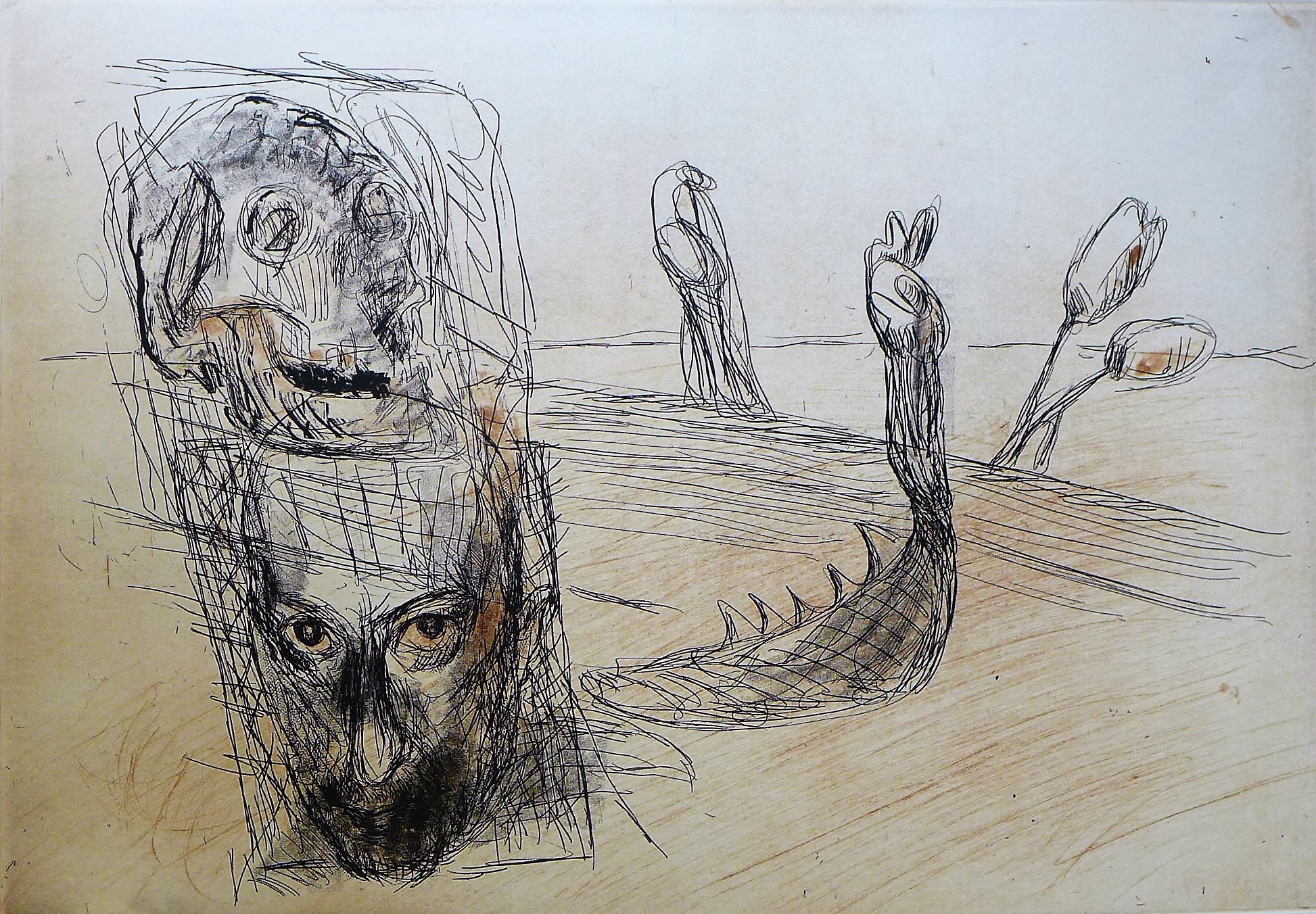 Markus Lüpertz, Vanitas 1 Markus Lüpertz, Vanitas 1