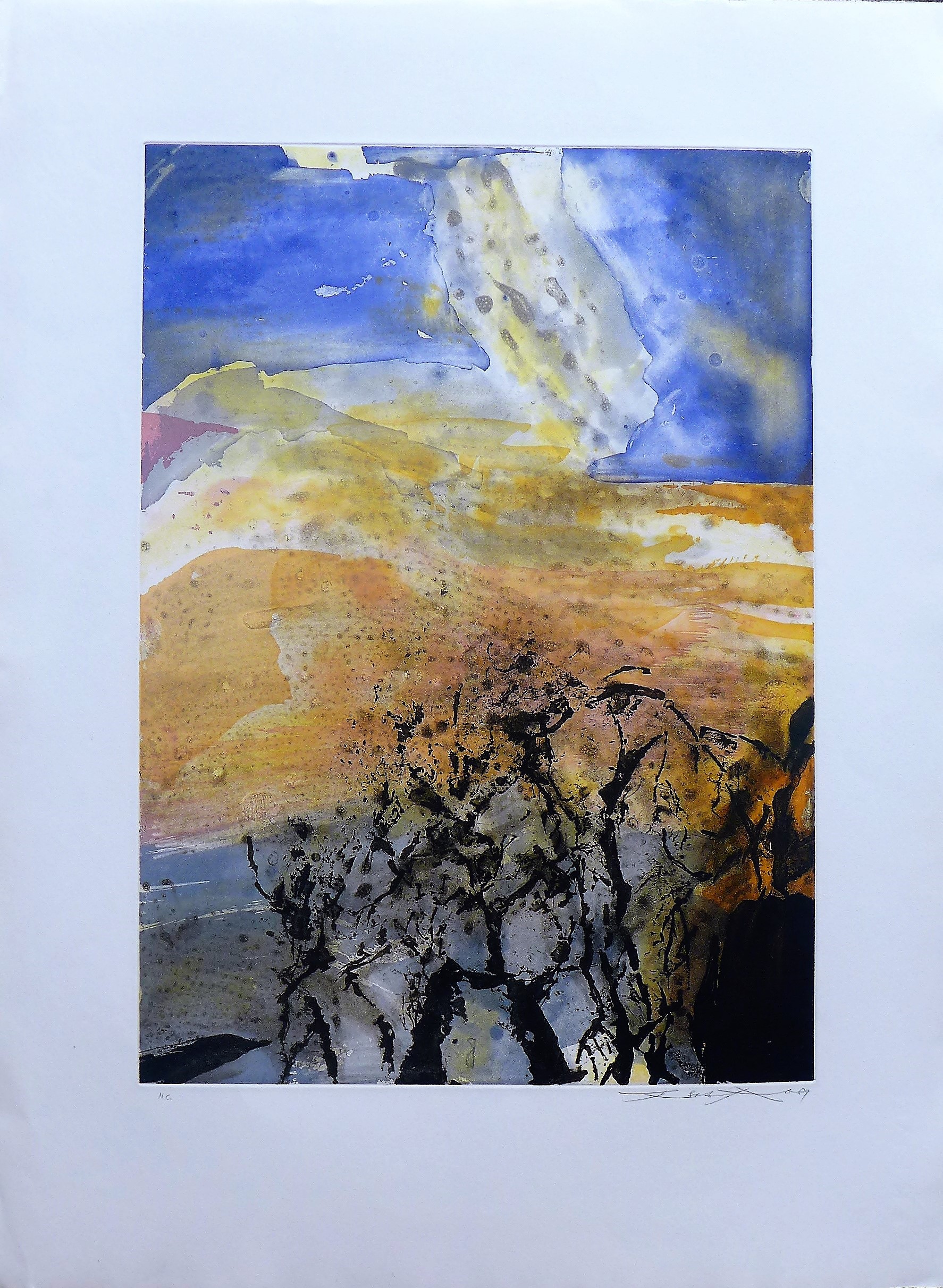 Zao Wou-Ki, Composition 340 Zao Wou-Ki, Composition 340