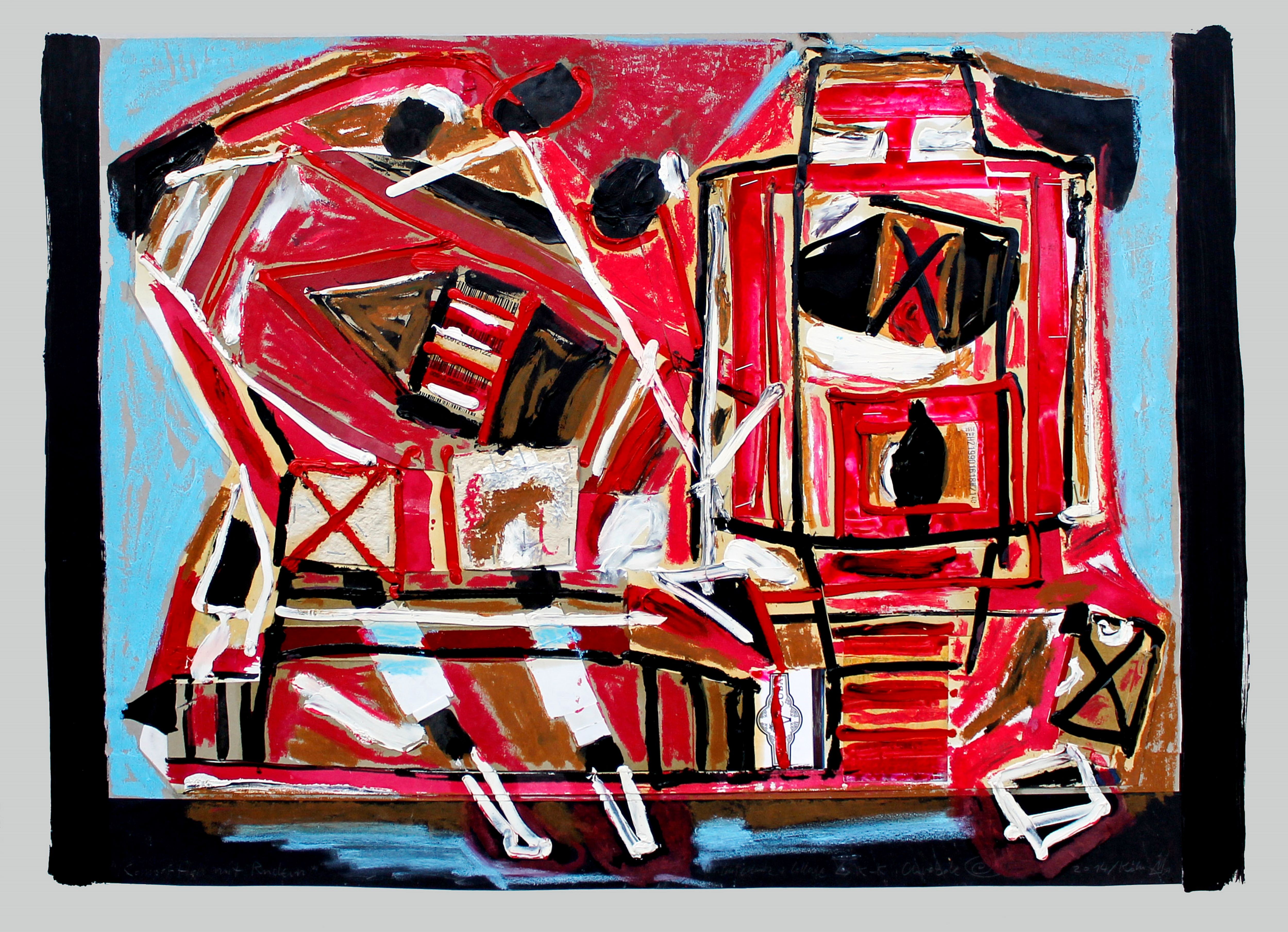 Karl-Karol Chrobok, Composition with oars Karl-Karol Chrobok, Composition with oars