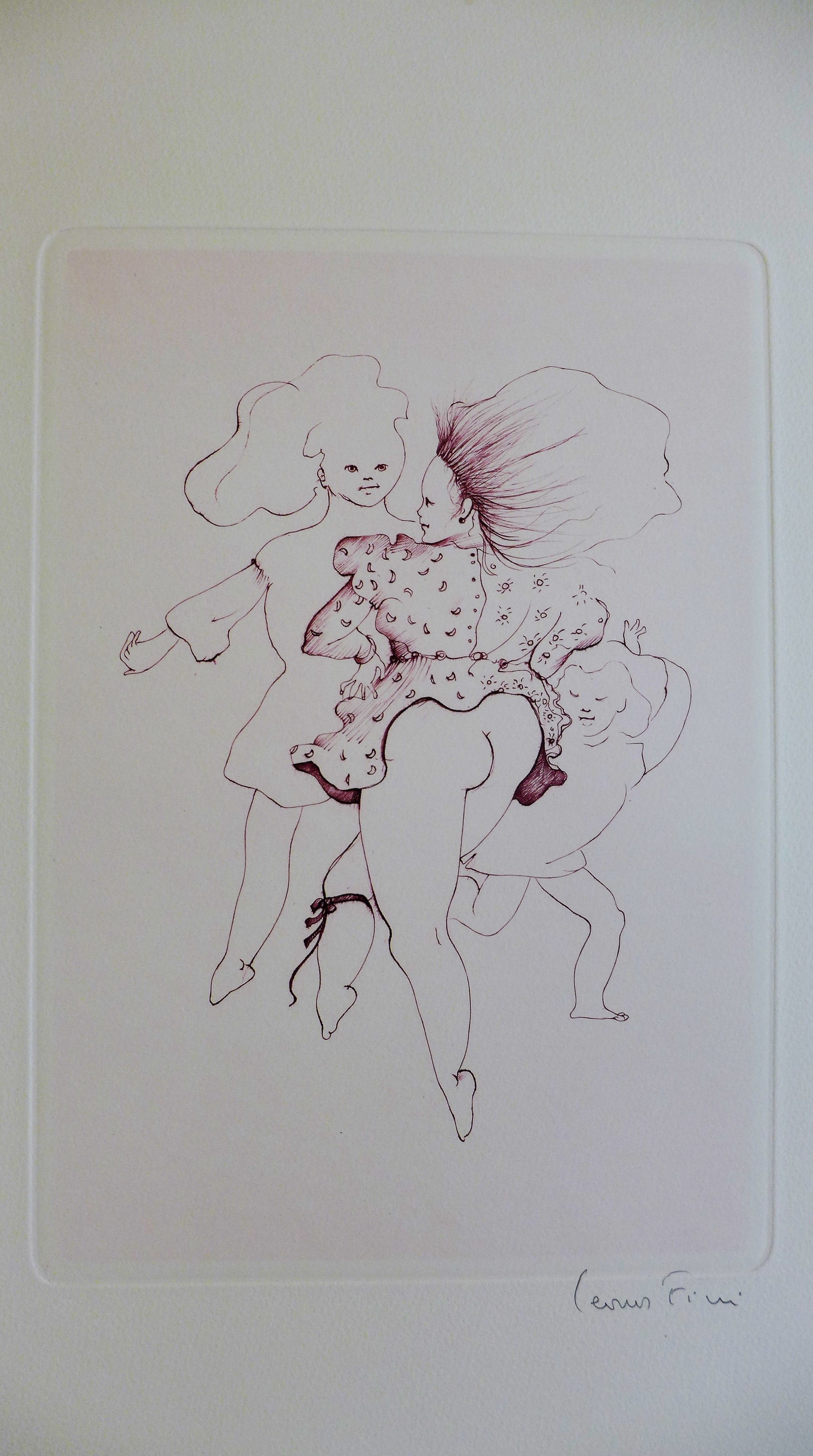Leonor Fini, Les petites filles modèles 4 Leonor Fini, Les petites filles modèles 4
