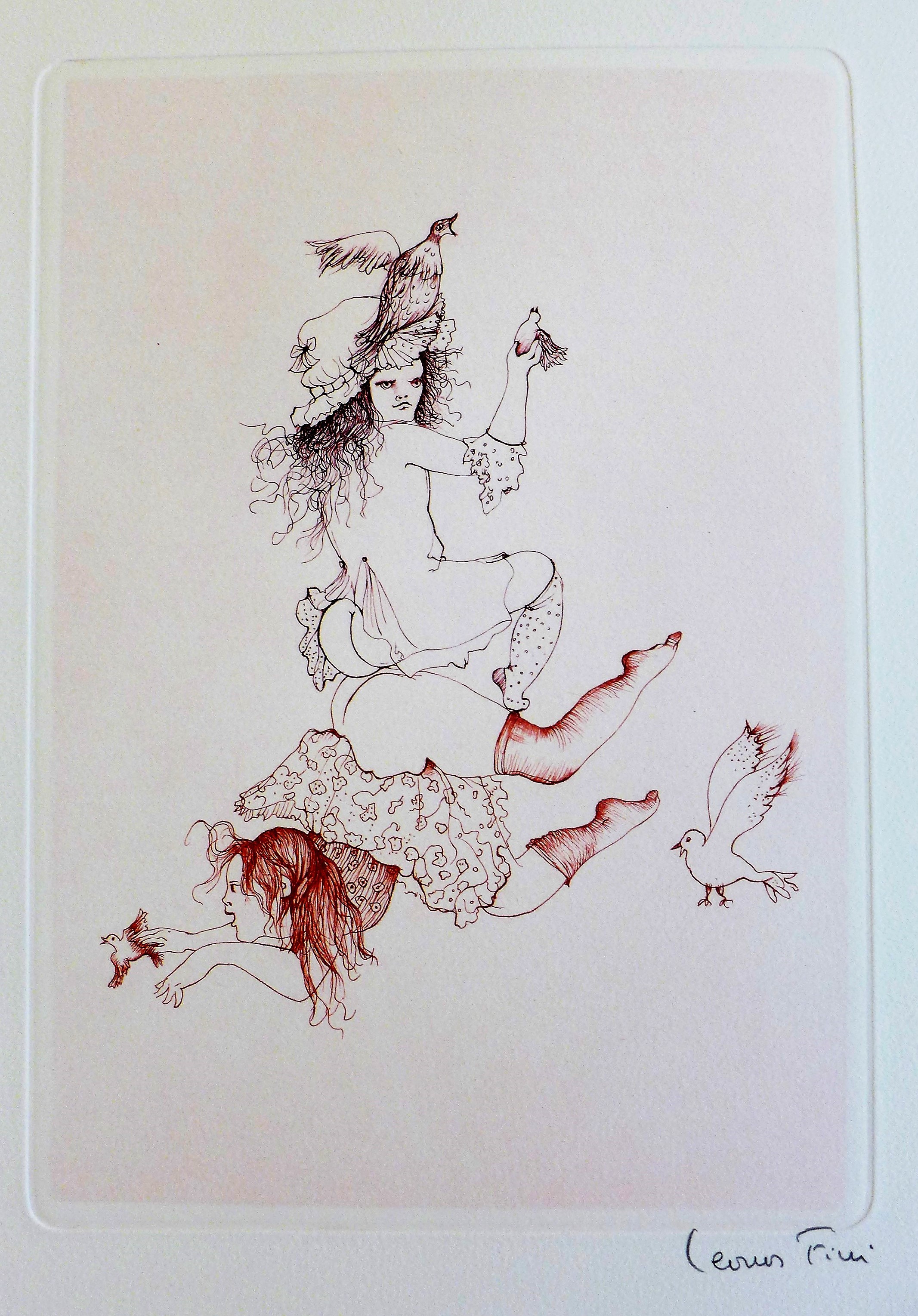 Leonor Fini, Les petites filles modèles 10 Leonor Fini, Les petites filles modèles 10