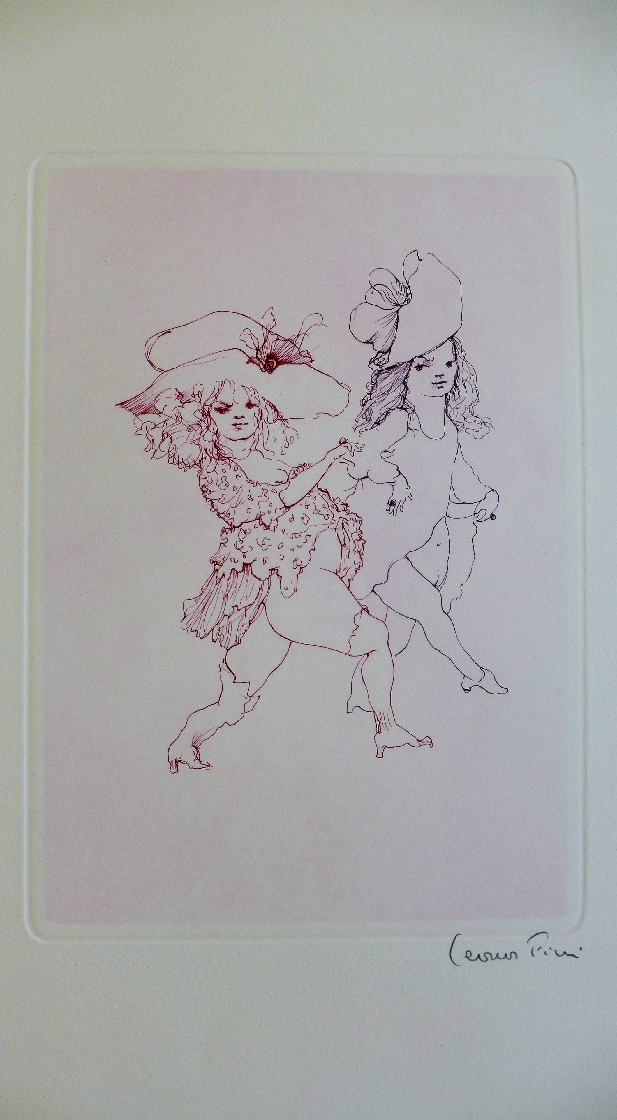 Leonor Fini, Les petites filles modèles 17 Leonor Fini, Les petites filles modèles 17