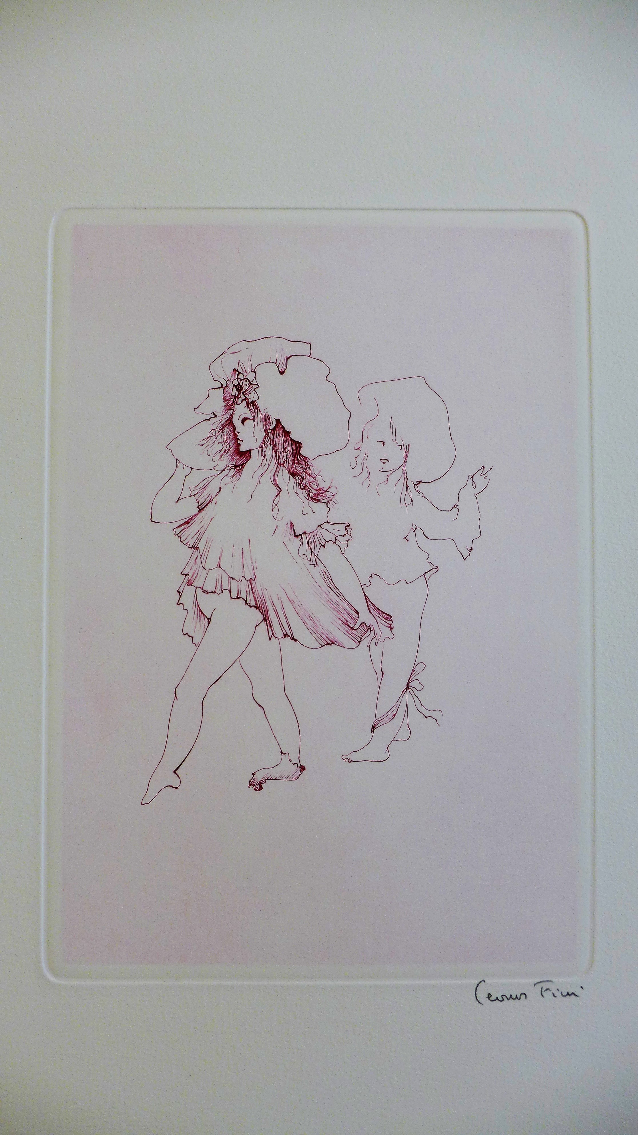 Leonor Fini, Les petites filles modèles 6 Leonor Fini, Les petites filles modèles 6