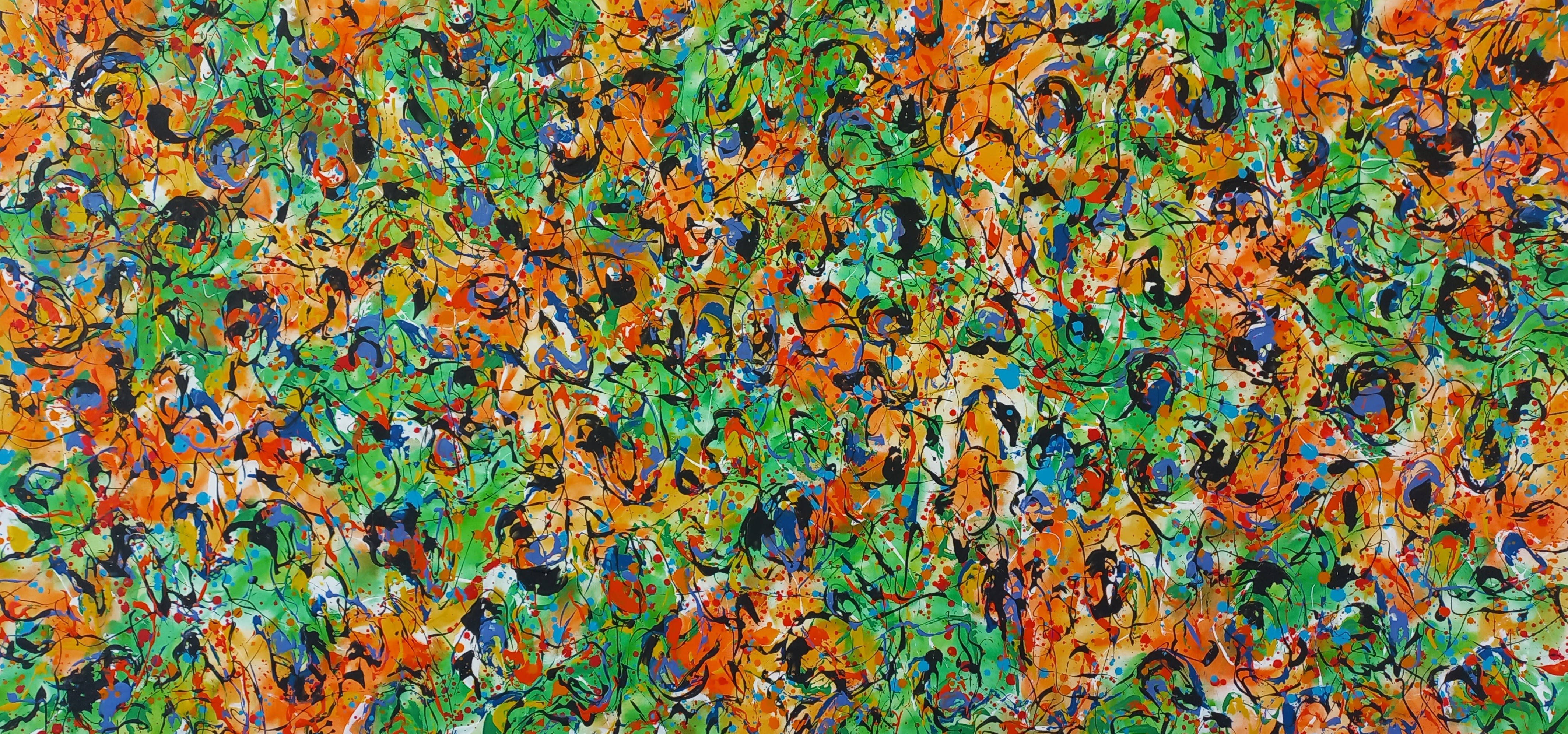 Max Yaskin, Jungle flowers 4 by M.Y. Max Yaskin, Jungle flowers 4 by M.Y.