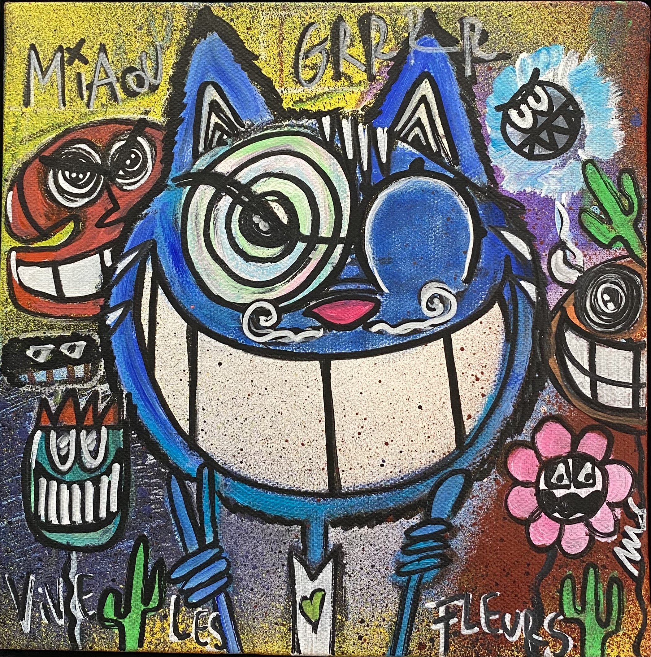 Seb Paul Michel, Vive les fleurs et les chats Seb Paul Michel, Vive les fleurs et les chats