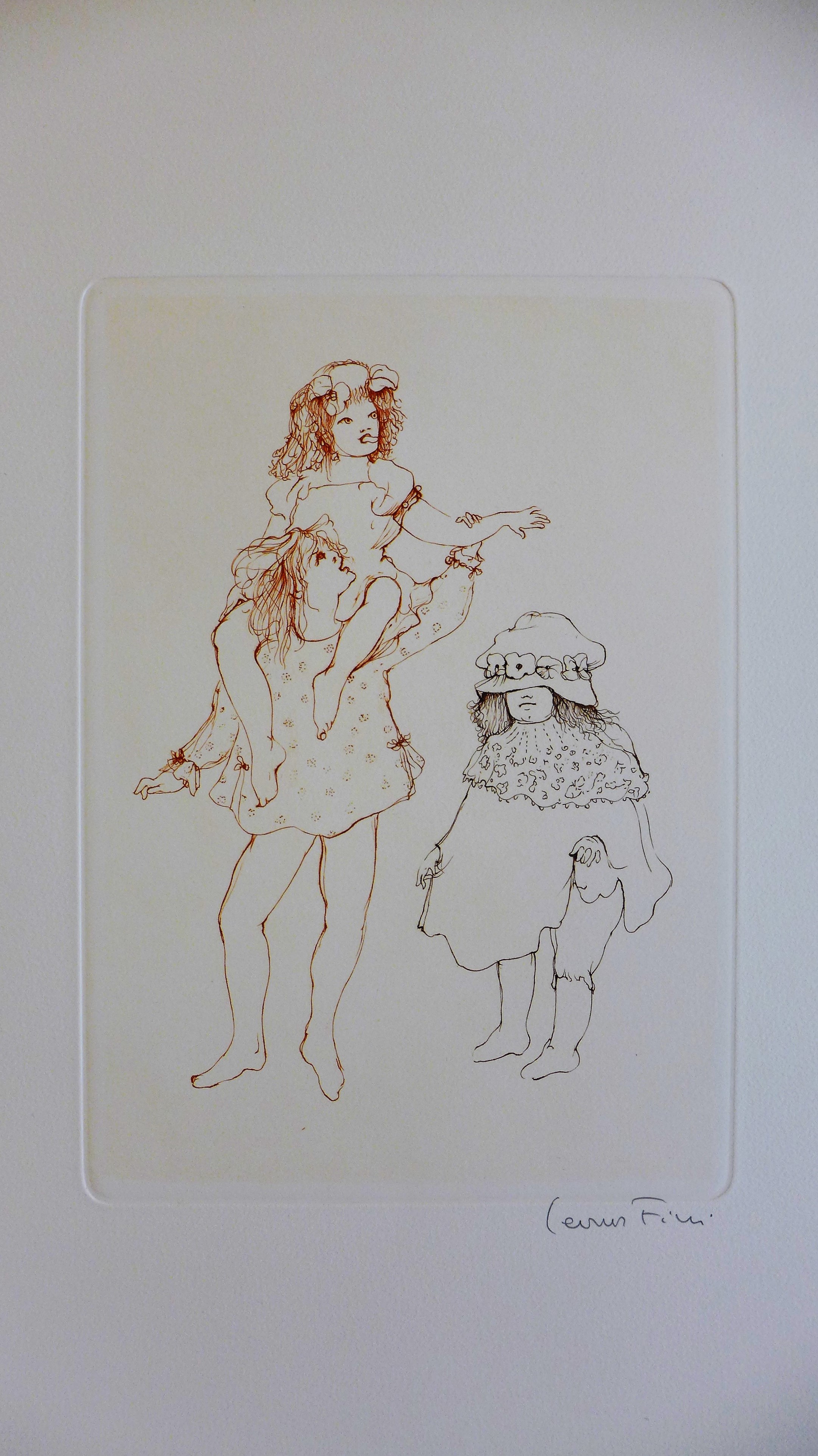 Leonor Fini, Les petites filles modèles 18 Leonor Fini, Les petites filles modèles 18
