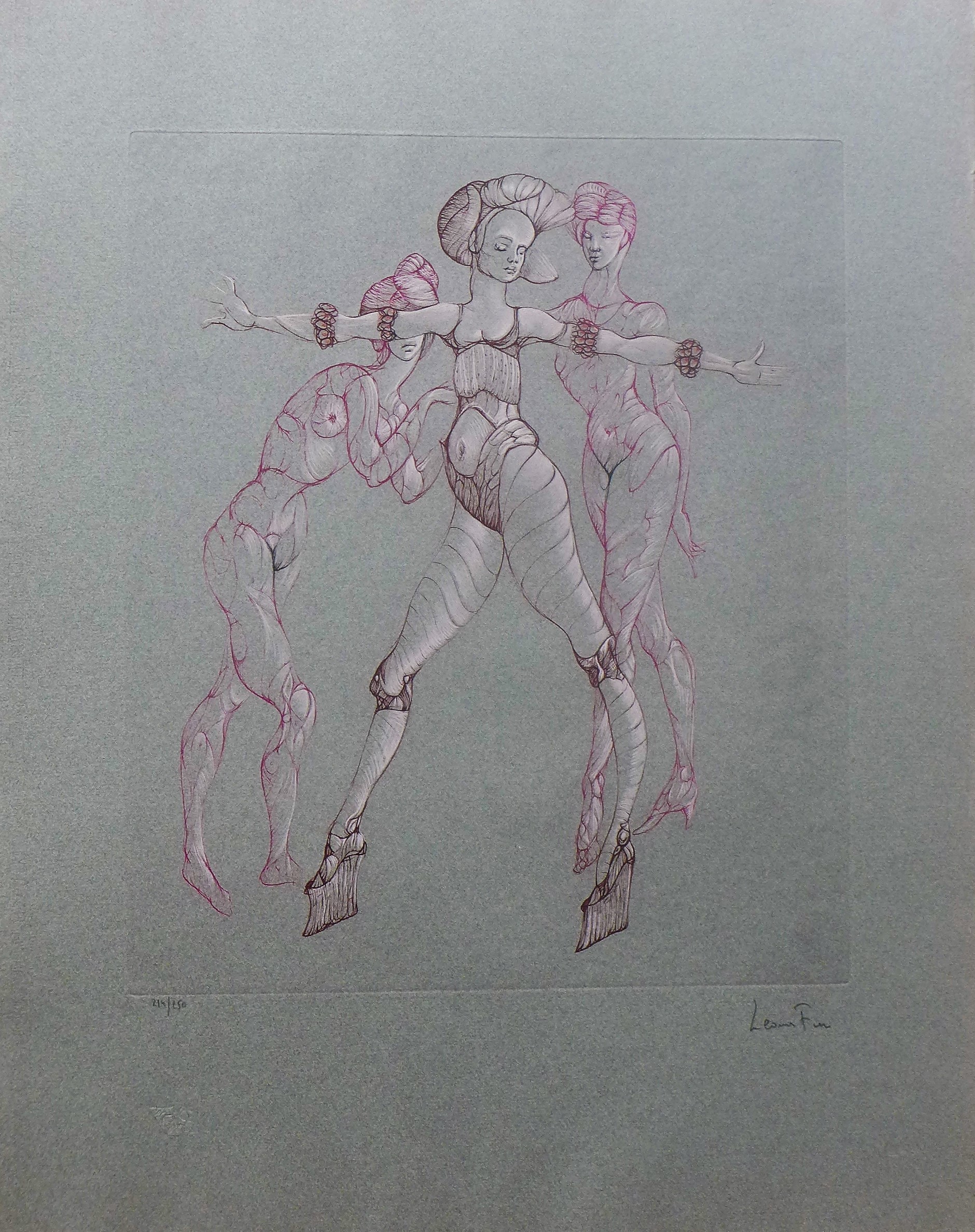 Leonor Fini, Scène de danse Leonor Fini, Scène de danse