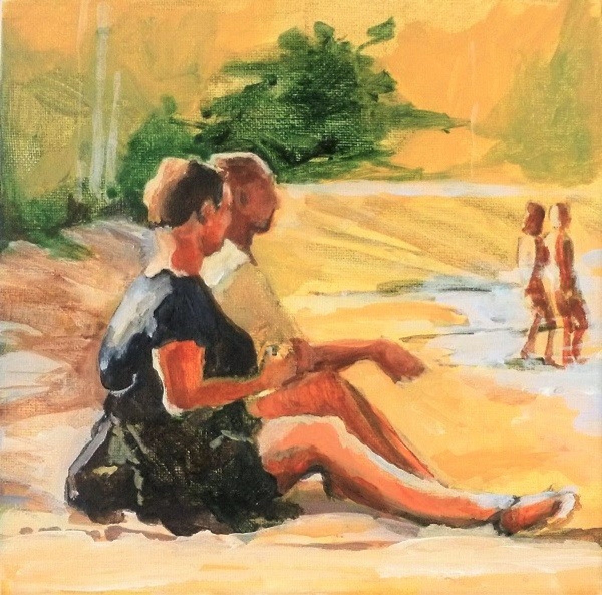 Carole Leprince, Yellow Beach Carole Leprince, Yellow Beach