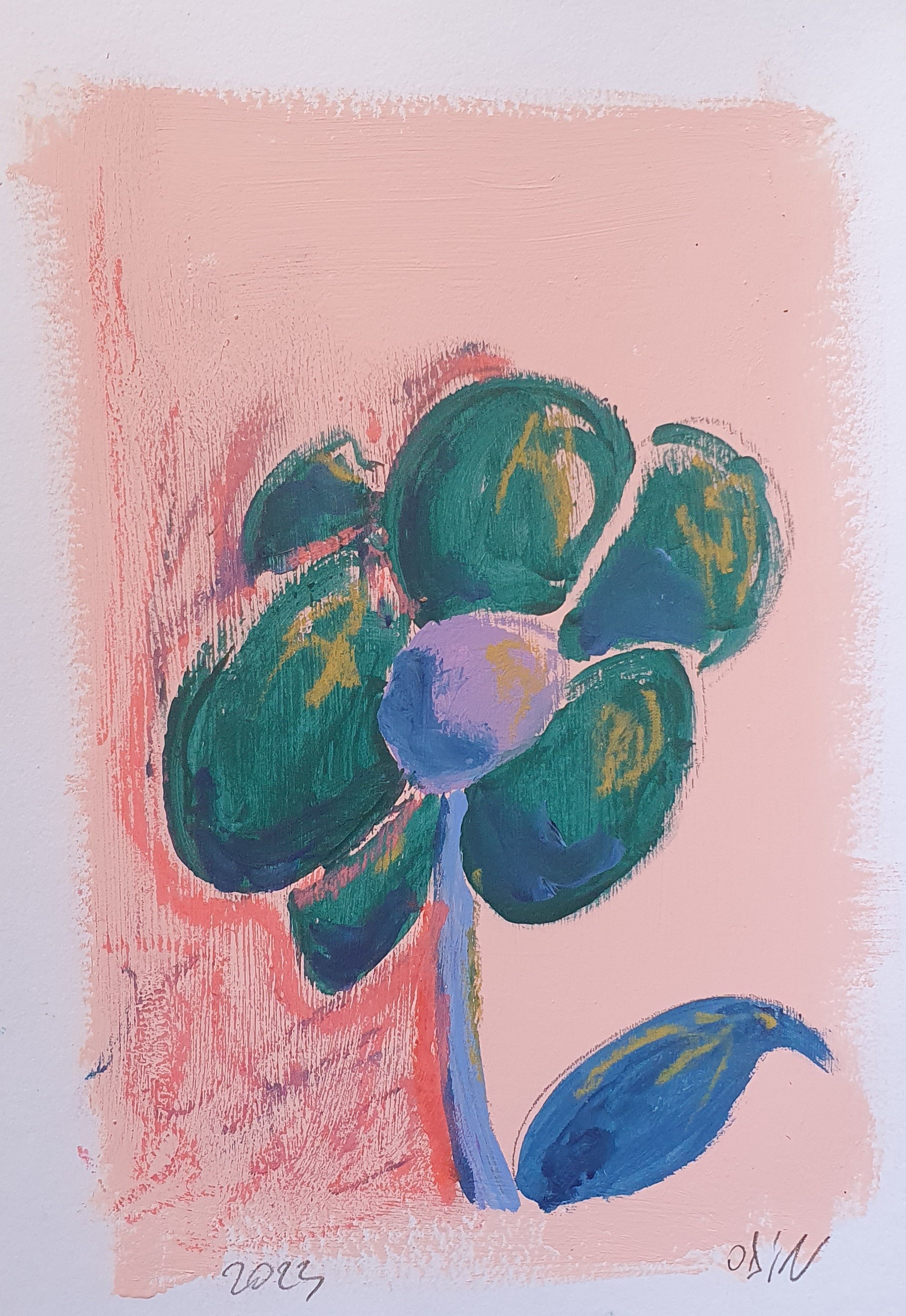 Odin Pigelet, Sans titre - fleur Odin Pigelet, Sans titre - fleur