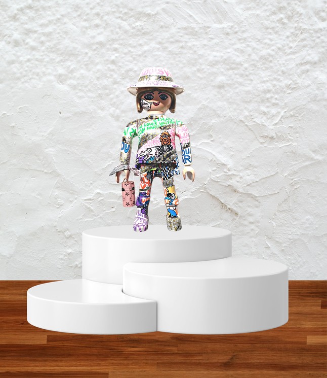 ▷ Playmobil Chic par Frany La Chipie, 2022, Sculpture