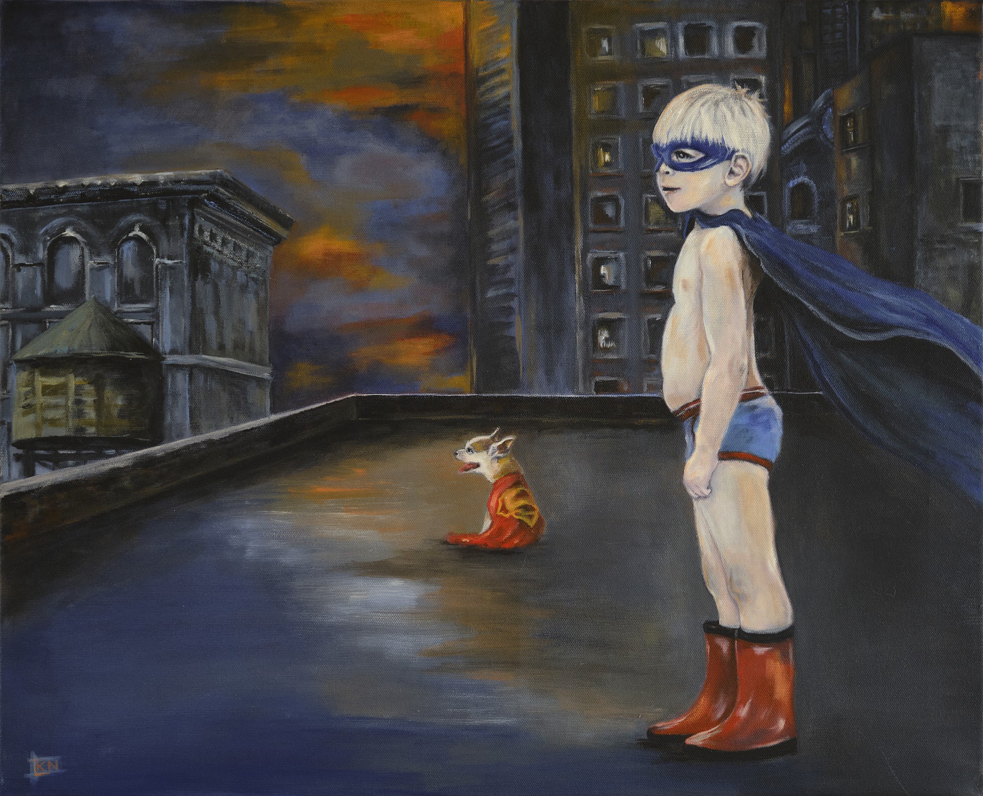 Karine Nicolleau, The New York child Karine Nicolleau, The New York child