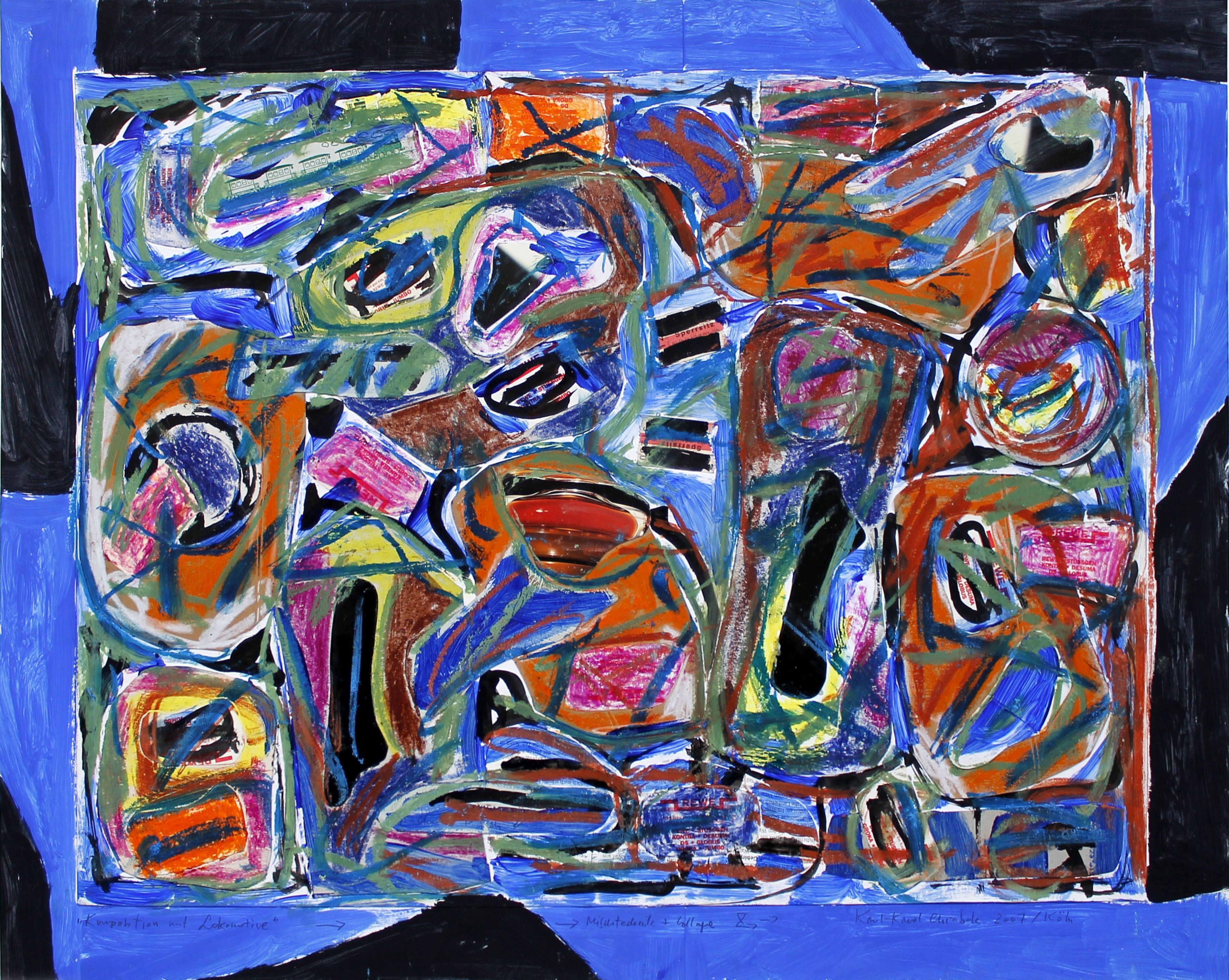 Karl-Karol Chrobok, Composition with locomotive Karl-Karol Chrobok, Composition with locomotive