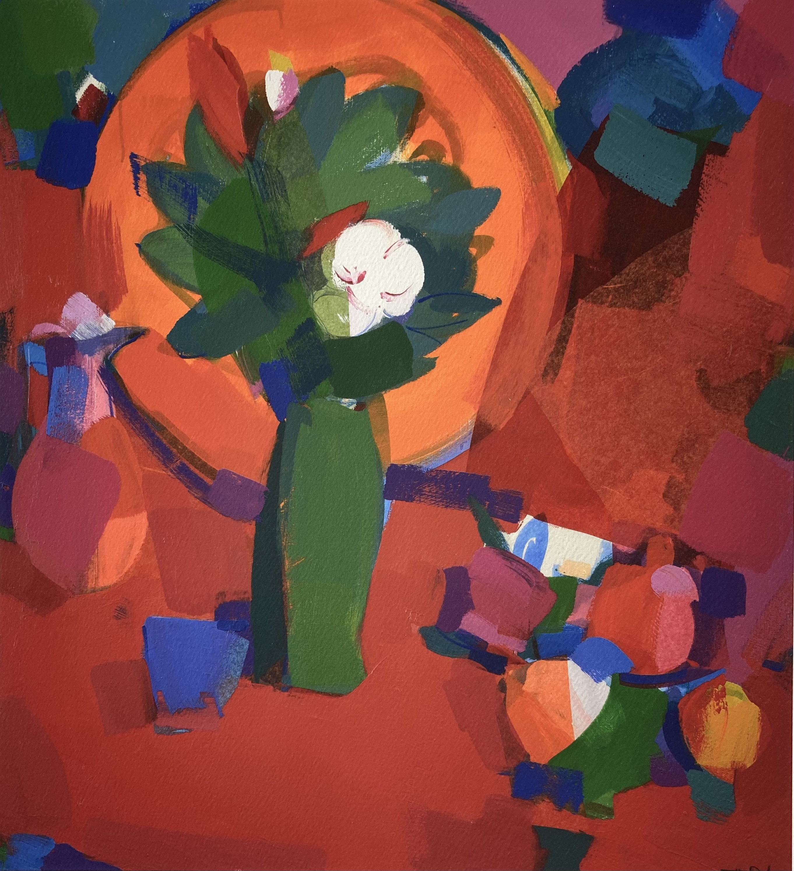 Alexei Lantsev, Hommage à Matisse. Rouge Alexei Lantsev, Hommage à Matisse. Rouge
