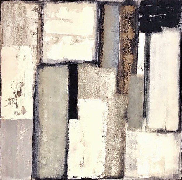 Aude Calemard, Astratto bianco Aude Calemard, Astratto bianco