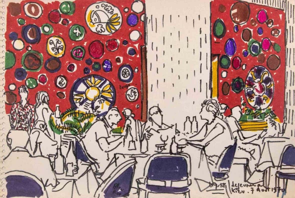 Reynold Arnould, Cafè in Kiev Reynold Arnould, Cafè in Kiev