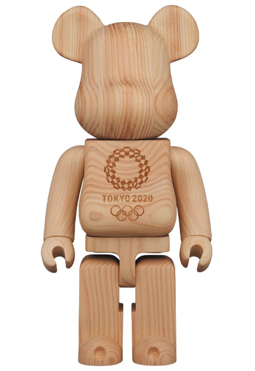 ▷ Bearbrick Hinoki (Tokyo 2020 Olympic Emblem) 400% by Bearbrick