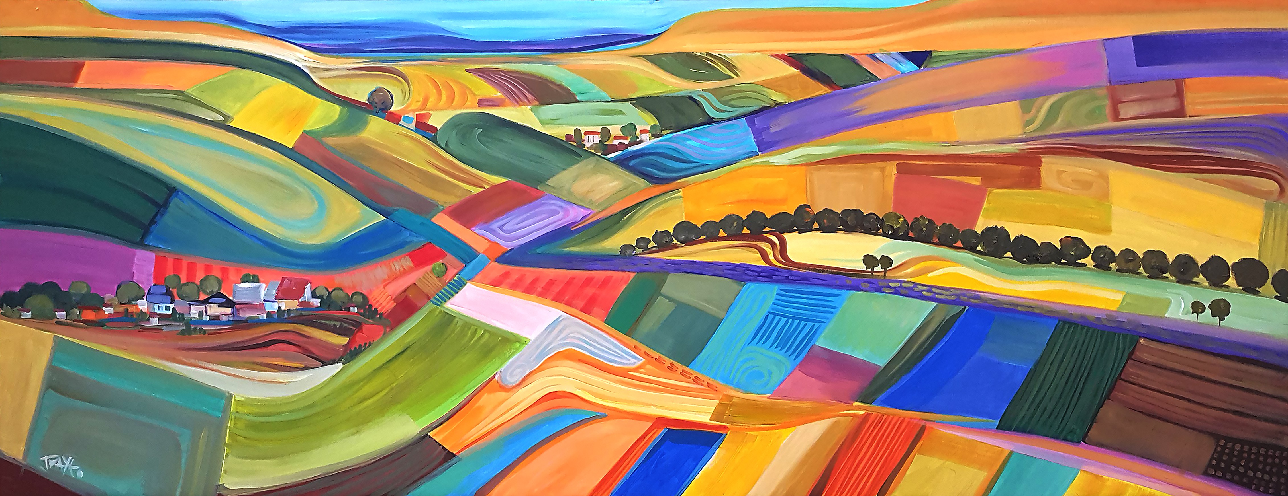 Trayko Popov, Countryside and fields Trayko Popov, Countryside and fields