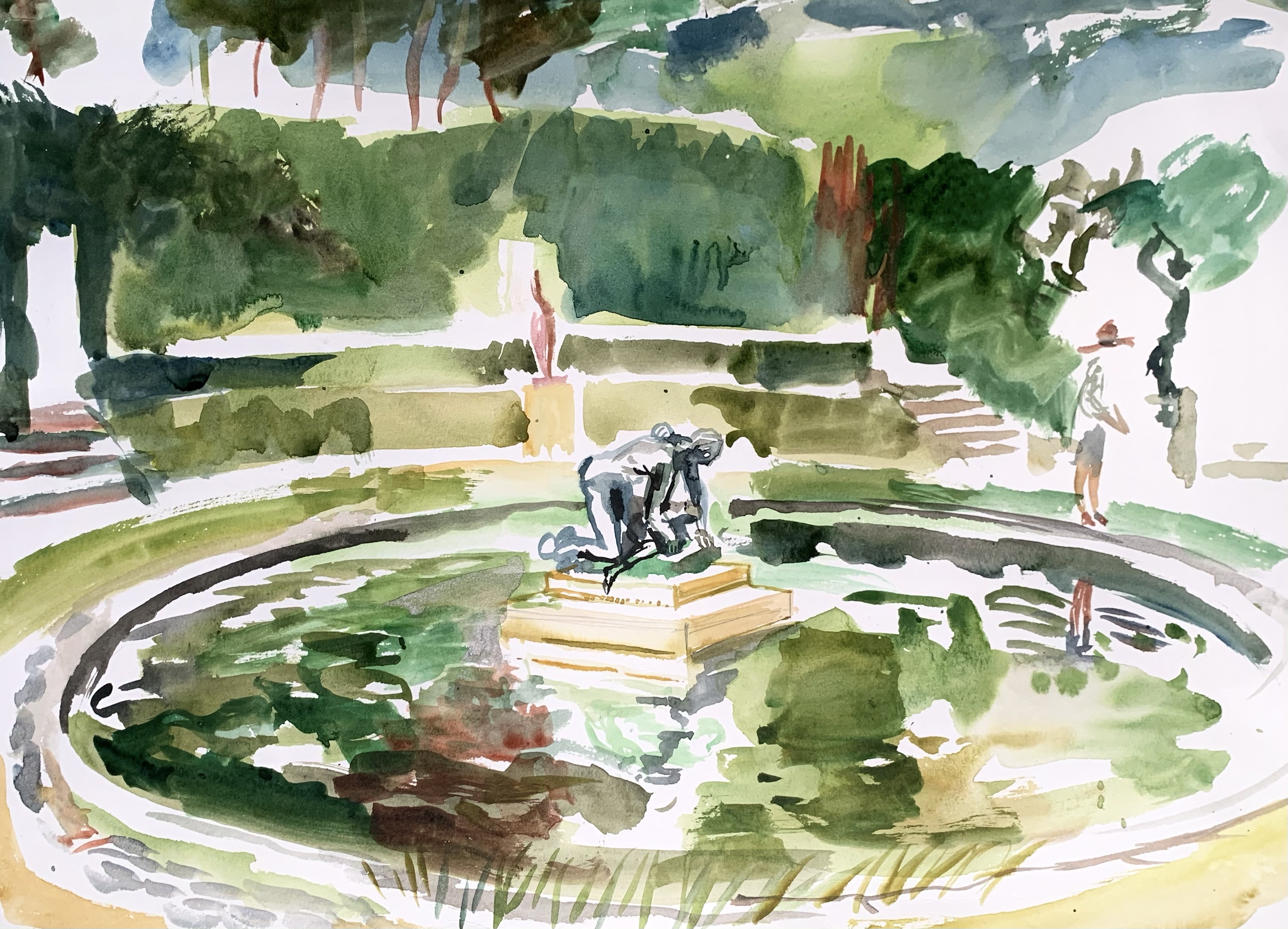 Cyril Destrade, Bassin du musée Rodin Cyril Destrade, Bassin du musée Rodin