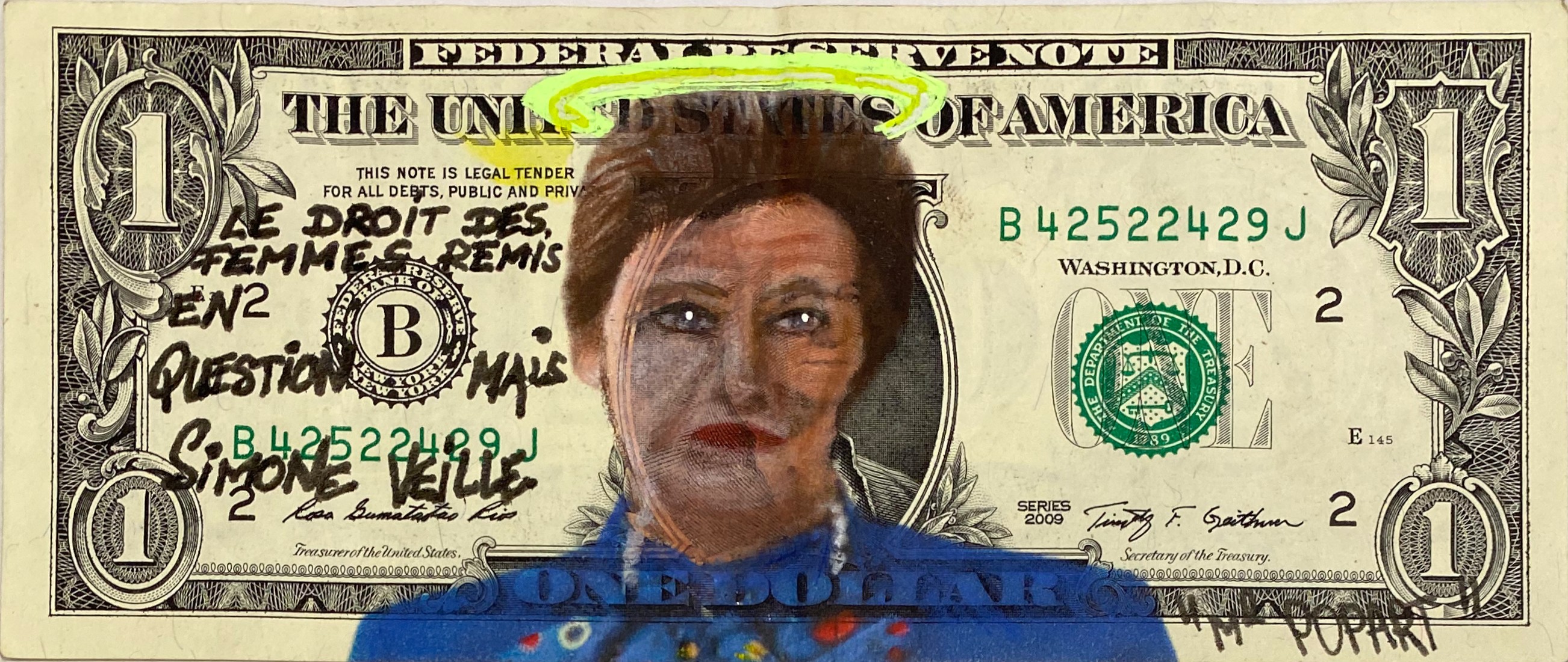 Mr Popart, Simone Veil.le Mr Popart, Simone Veil.le
