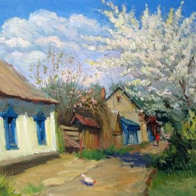 Painting, Floraison De Poire, Yuriy Demiyanov