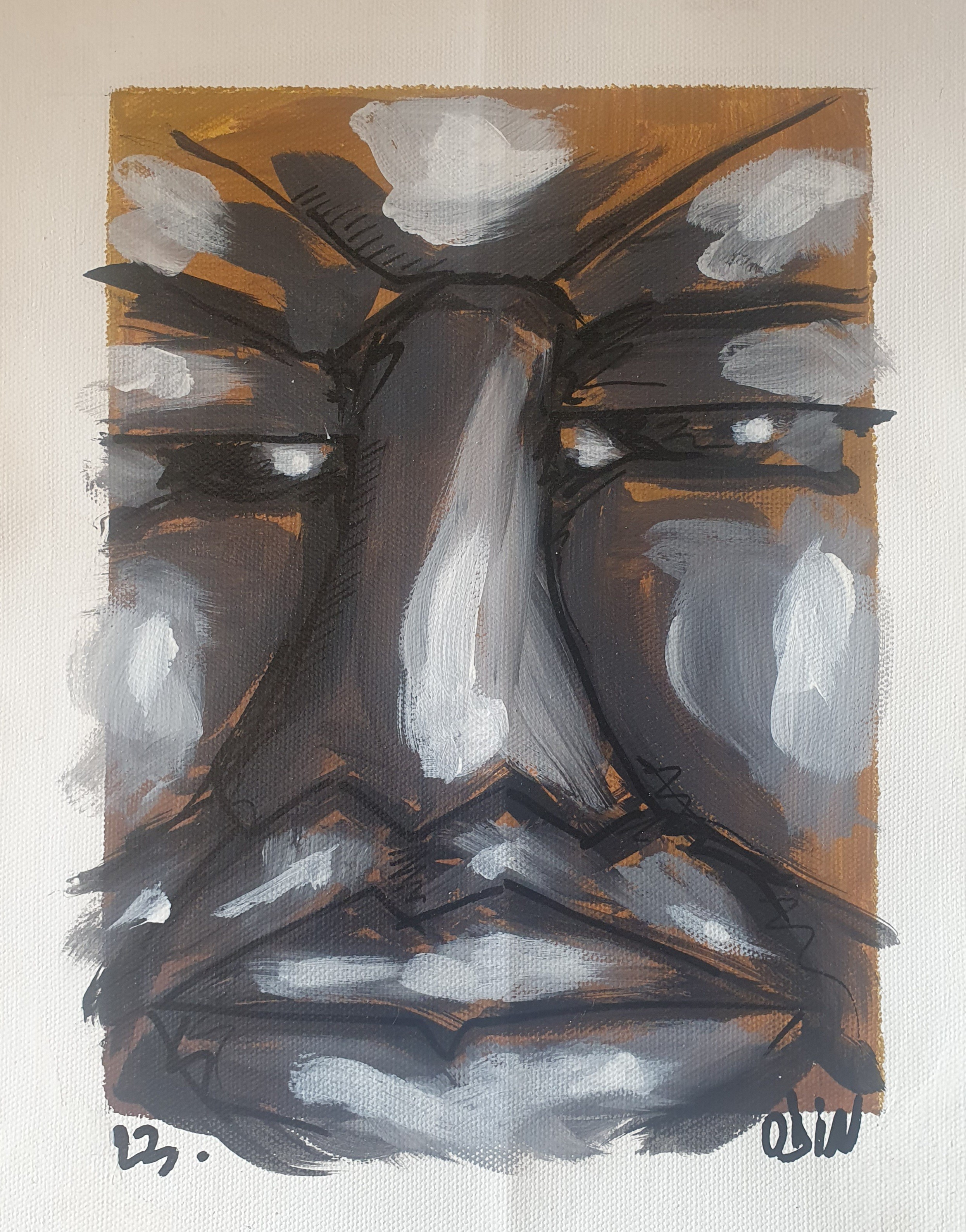 Odin Pigelet, Étude visage 3 Odin Pigelet, Étude visage 3