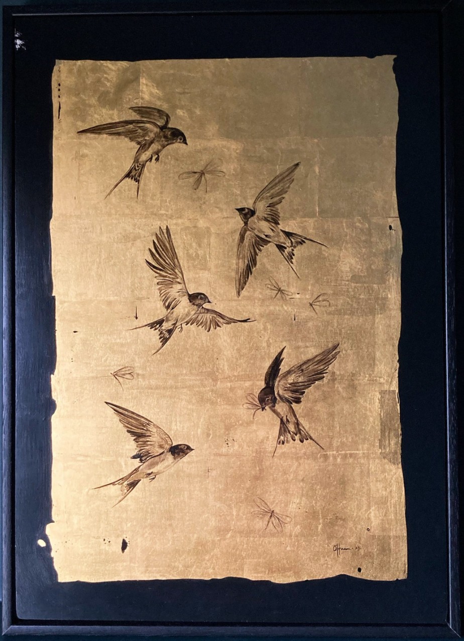 Ottelien Huckin, Dancing Swallows II Ottelien Huckin, Dancing Swallows II