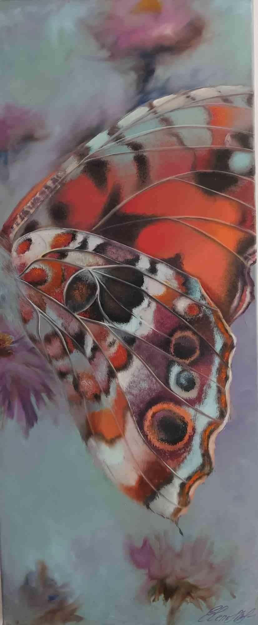 Elena Mardashova, Orange Buttefly Elena Mardashova, Orange Buttefly