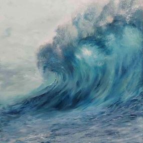Painting, Wave, Elena Mardashova