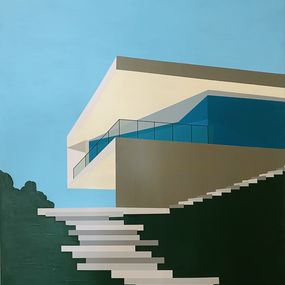 Gemälde, Architecture dream, Leo Bengtson