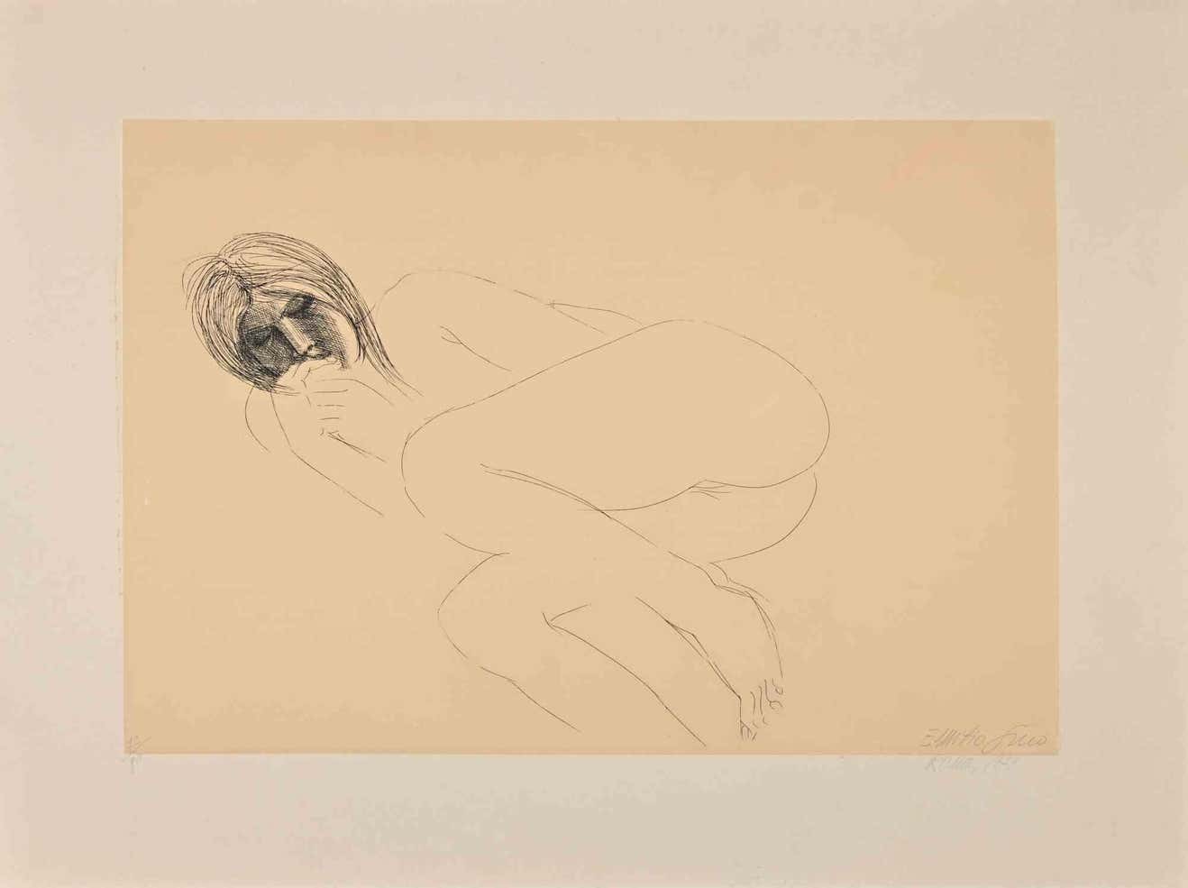 Emilio Greco, Reclined nude Emilio Greco, Reclined nude