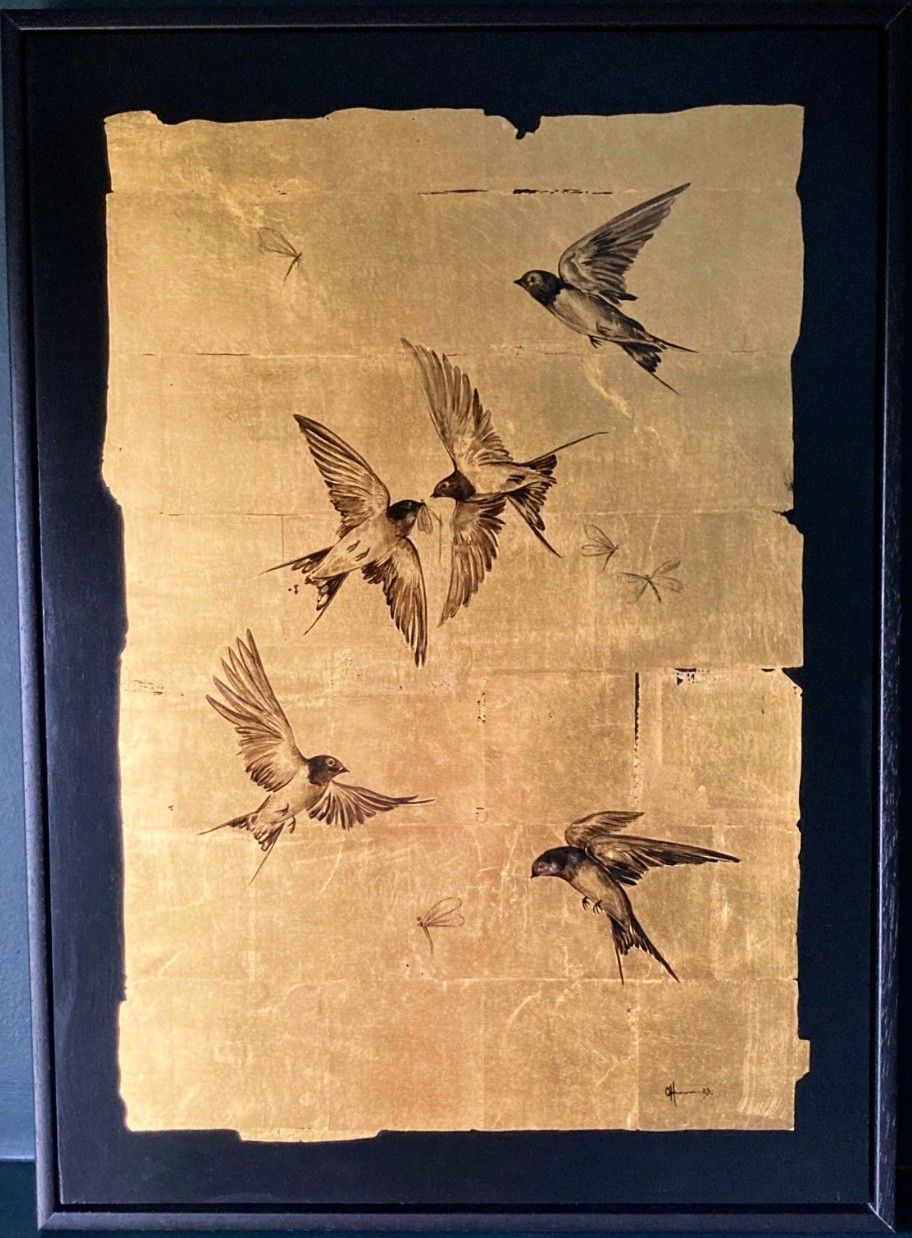 Ottelien Huckin, Dancing Swallows III Ottelien Huckin, Dancing Swallows III